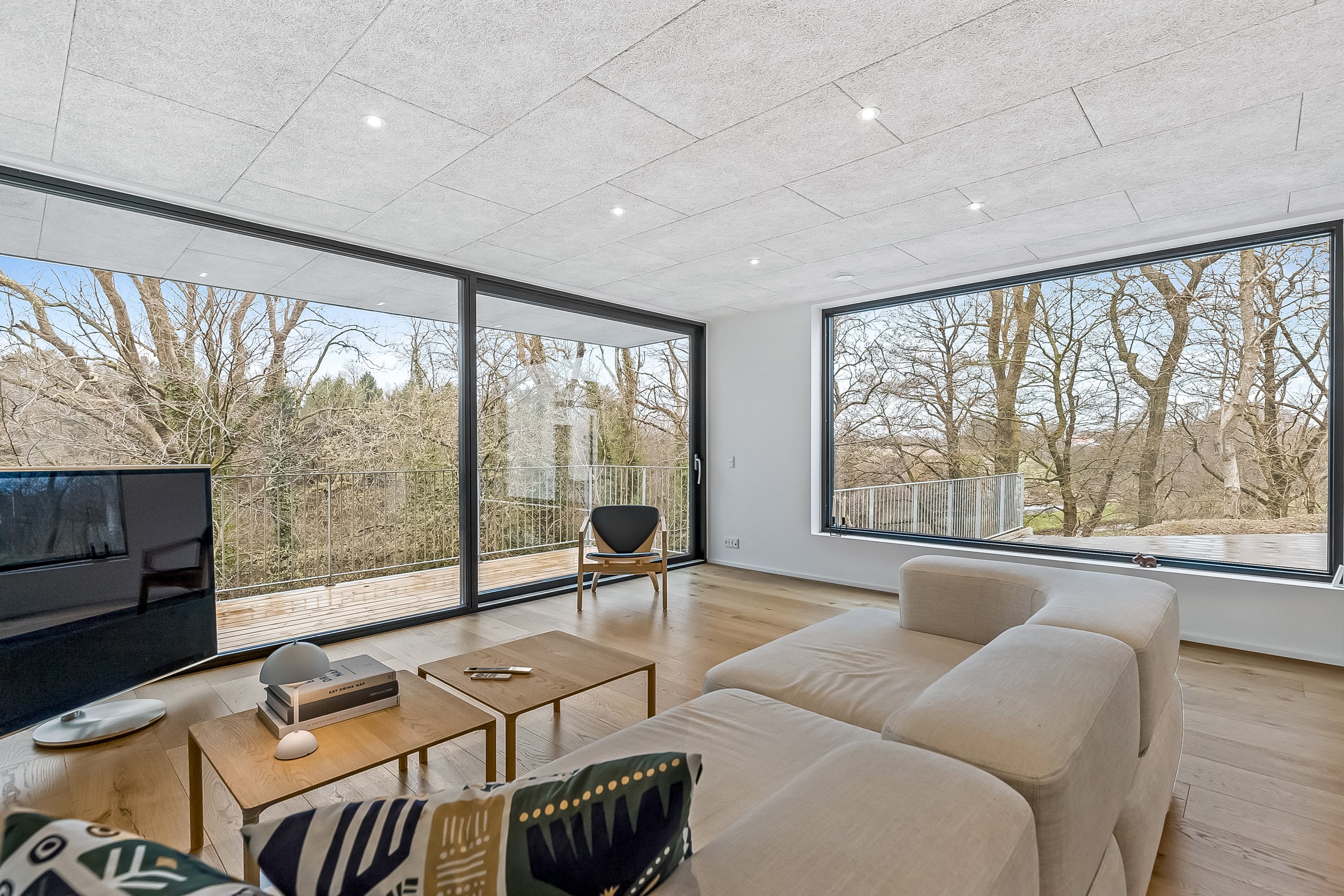 Fremhævet stue billede i fuldskærmstilstand. Billede af Alleen 5, Vester Nebel, 6040 Egtved