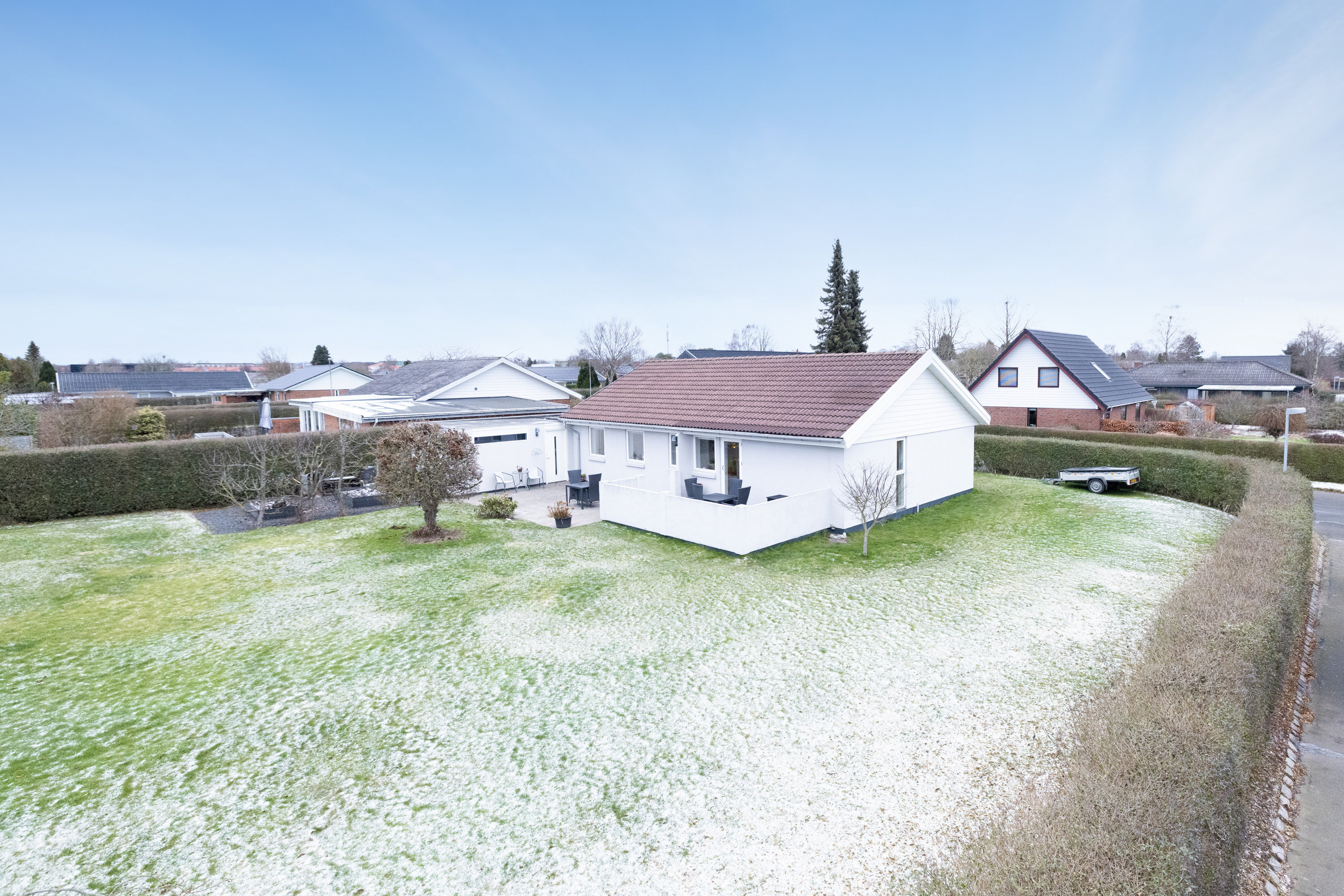 Fremhævet  billede i fuldskærmstilstand. Billede af Rømøvænget 4, True, 8381 Tilst