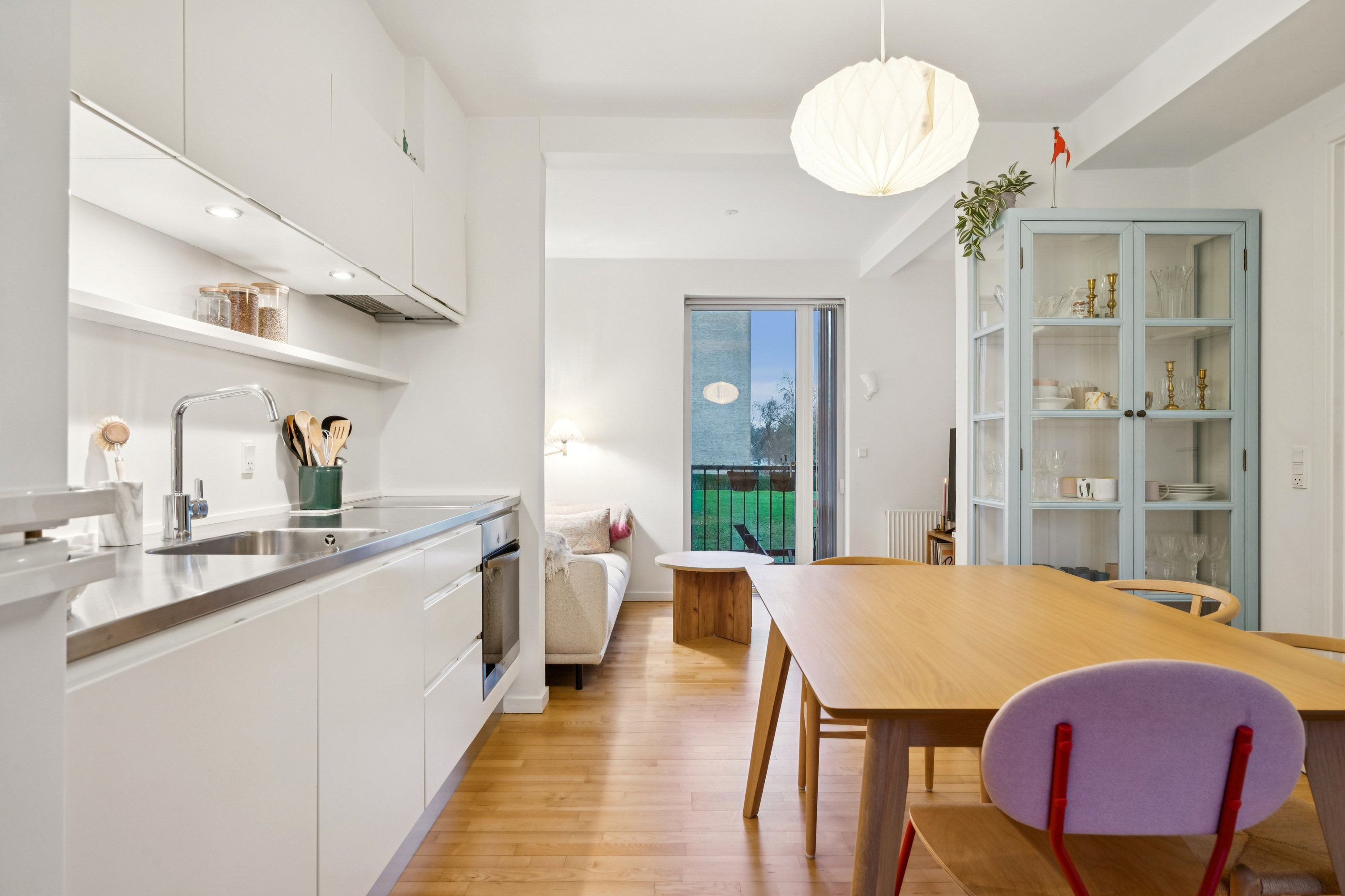 Fremhævet køkken billede i fuldskærmstilstand. Billede af Langenæs Allé 39, st.. th., 8000 Aarhus C