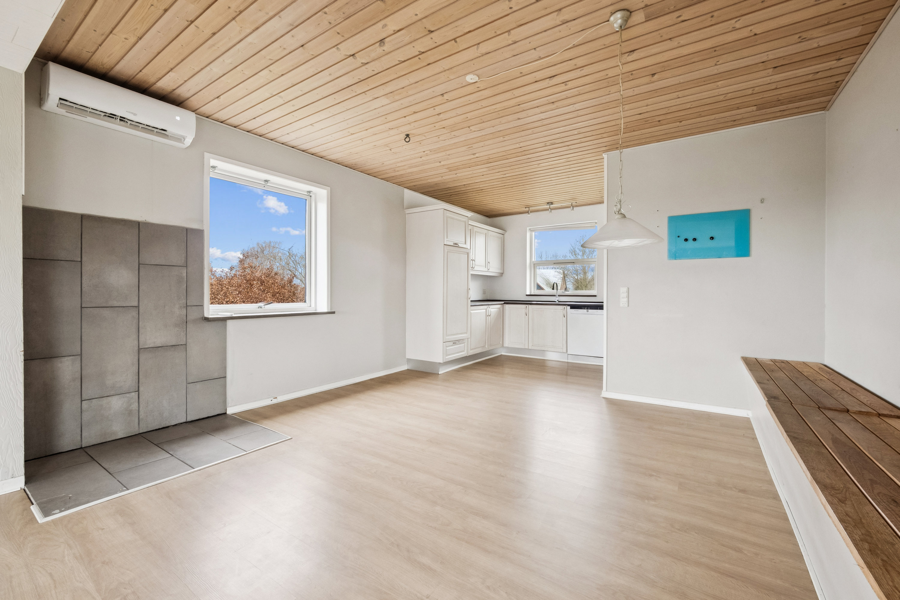 Fremhævet stue billede i fuldskærmstilstand. Billede af Præstbrovej 241, Erslev, 7950 Erslev