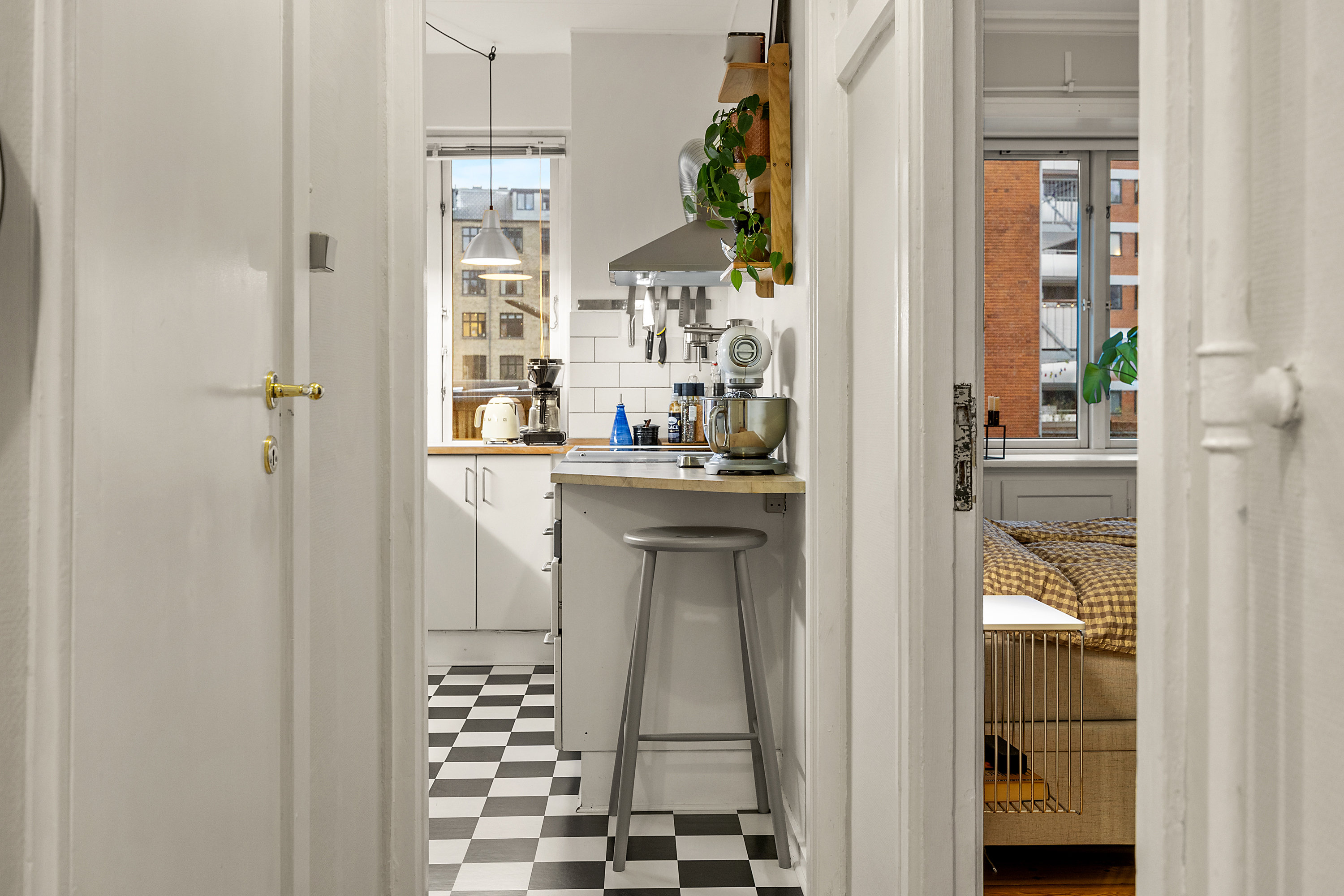 Fremhævet entré billede i fuldskærmstilstand. Billede af Rådmandsgade 42A, st.. th., 2200 København N