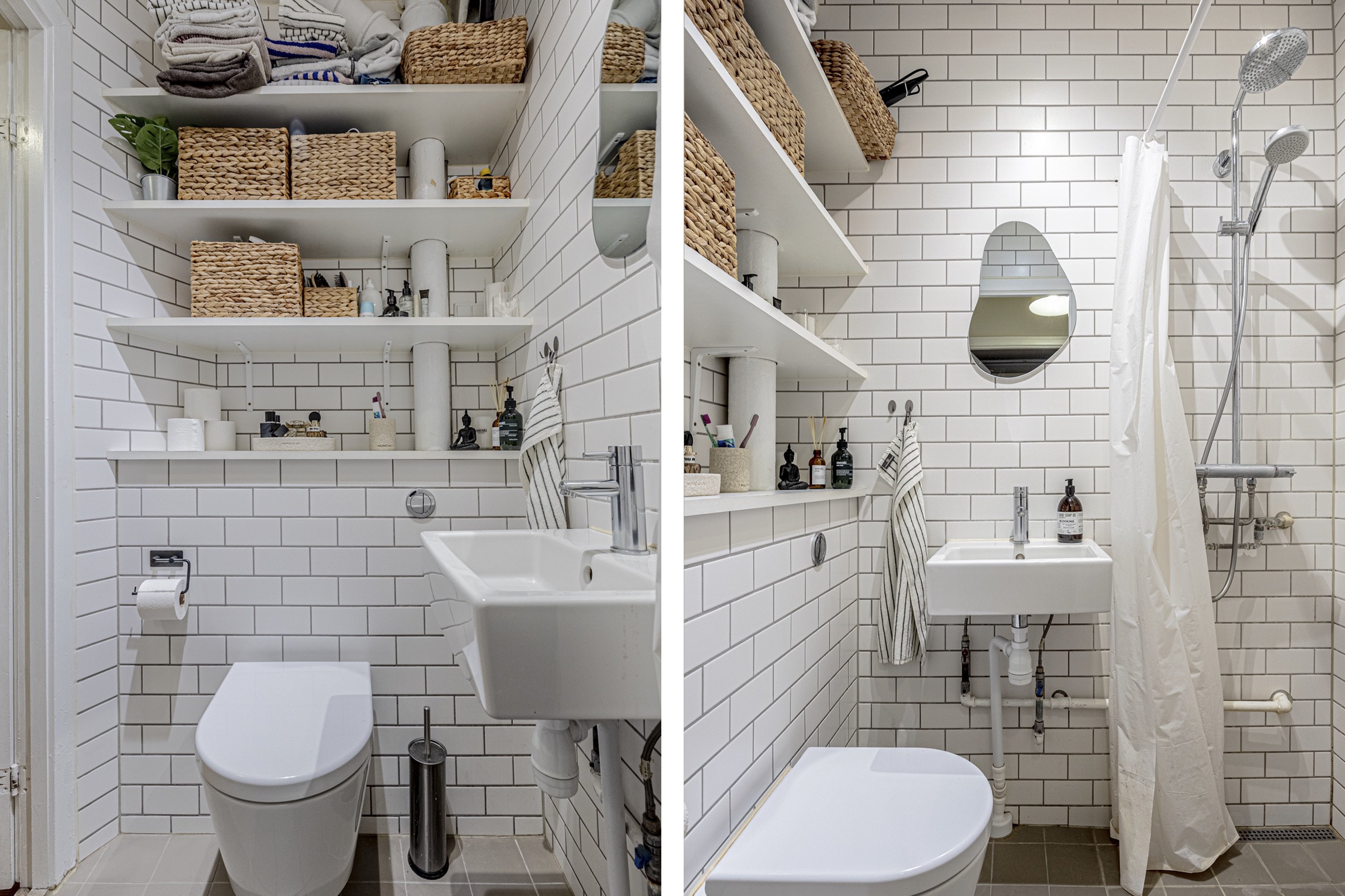 Fremhævet badeværelse billede i fuldskærmstilstand. Billede af Rådmandsgade 42A, st.. th., 2200 København N