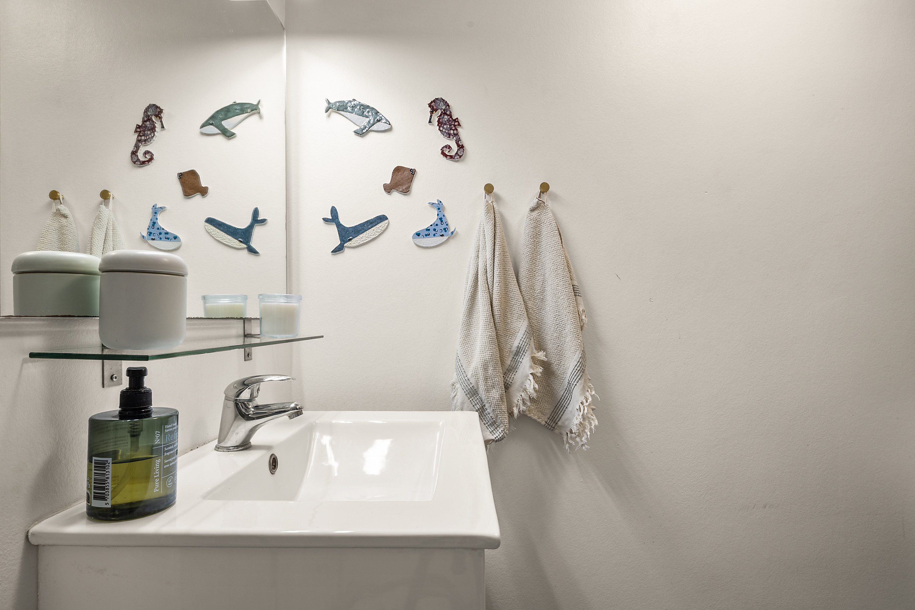 Fremhævet badeværelse billede i fuldskærmstilstand. Billede af Broagergade 4, 4. tv., 1672 København V