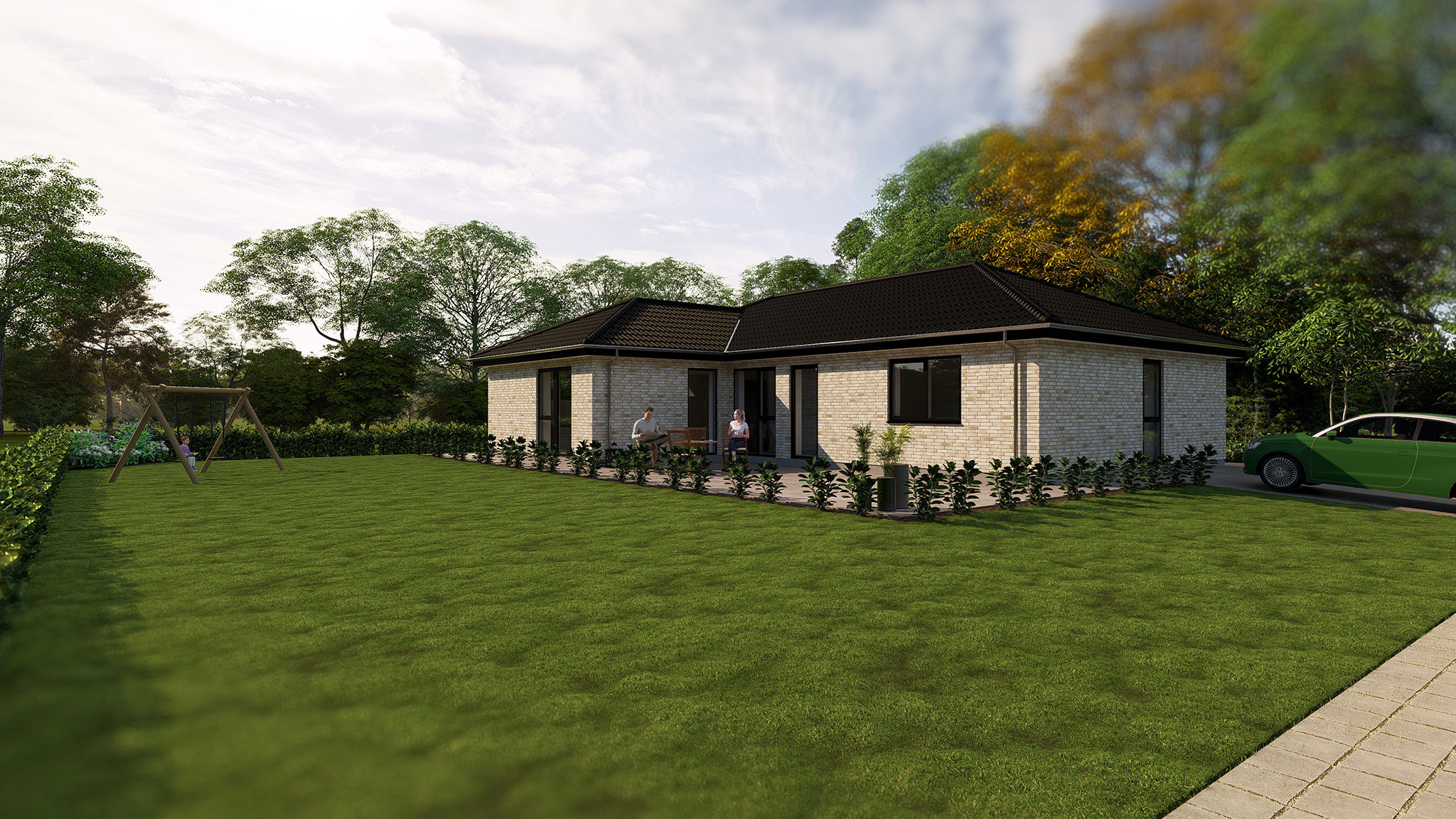 Fremhævet ejendommen billede i fuldskærmstilstand. Billede af Præstegårdens Mark 1, 9440 Aabybro