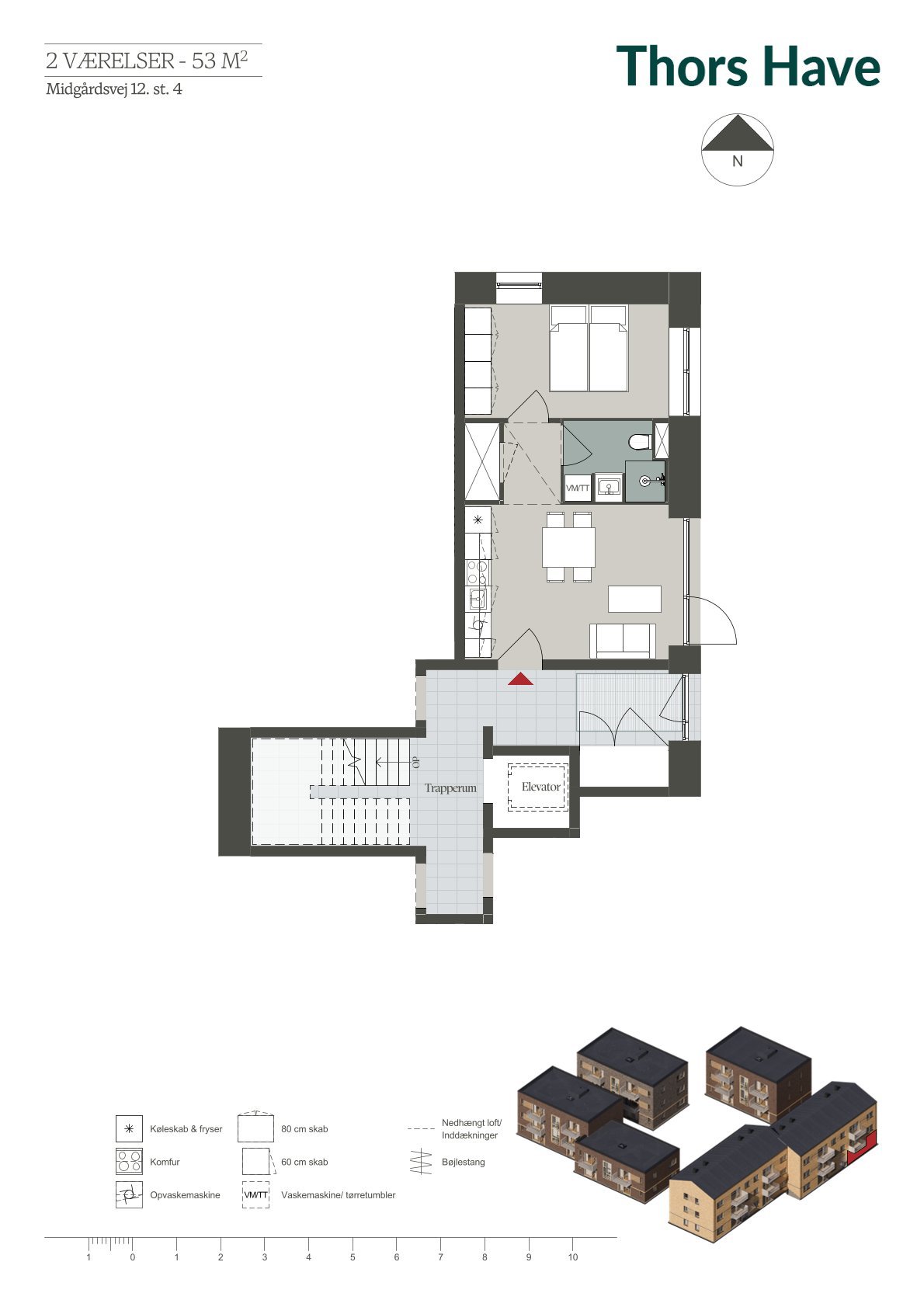 Plantegninger billede af Midgårdsvej 12, st.. 4., Bolbro, 5200 Odense V