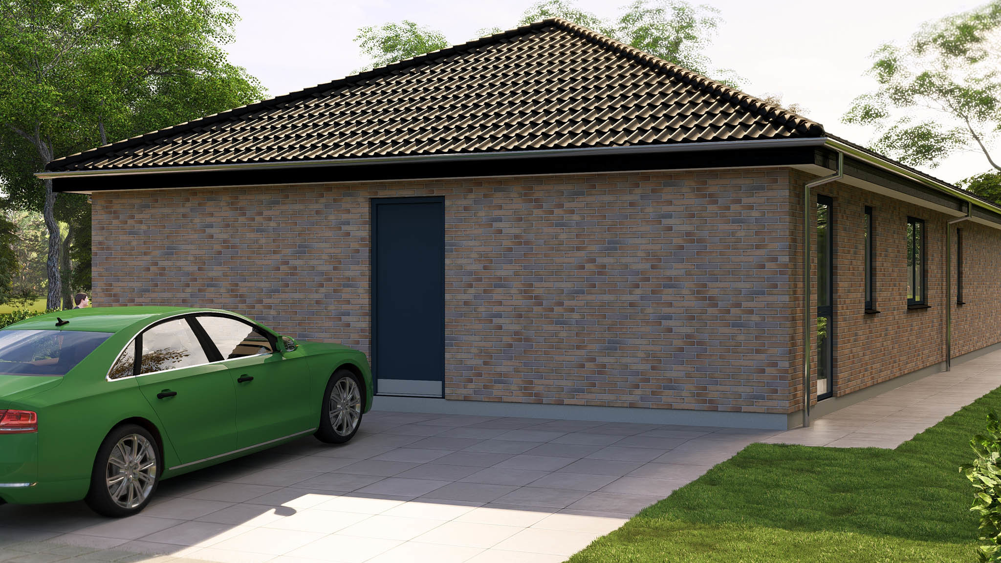 Miniaturebillede 2: ejendommen. Billede af Præstegårdens Mark 2, 9440 Aabybro