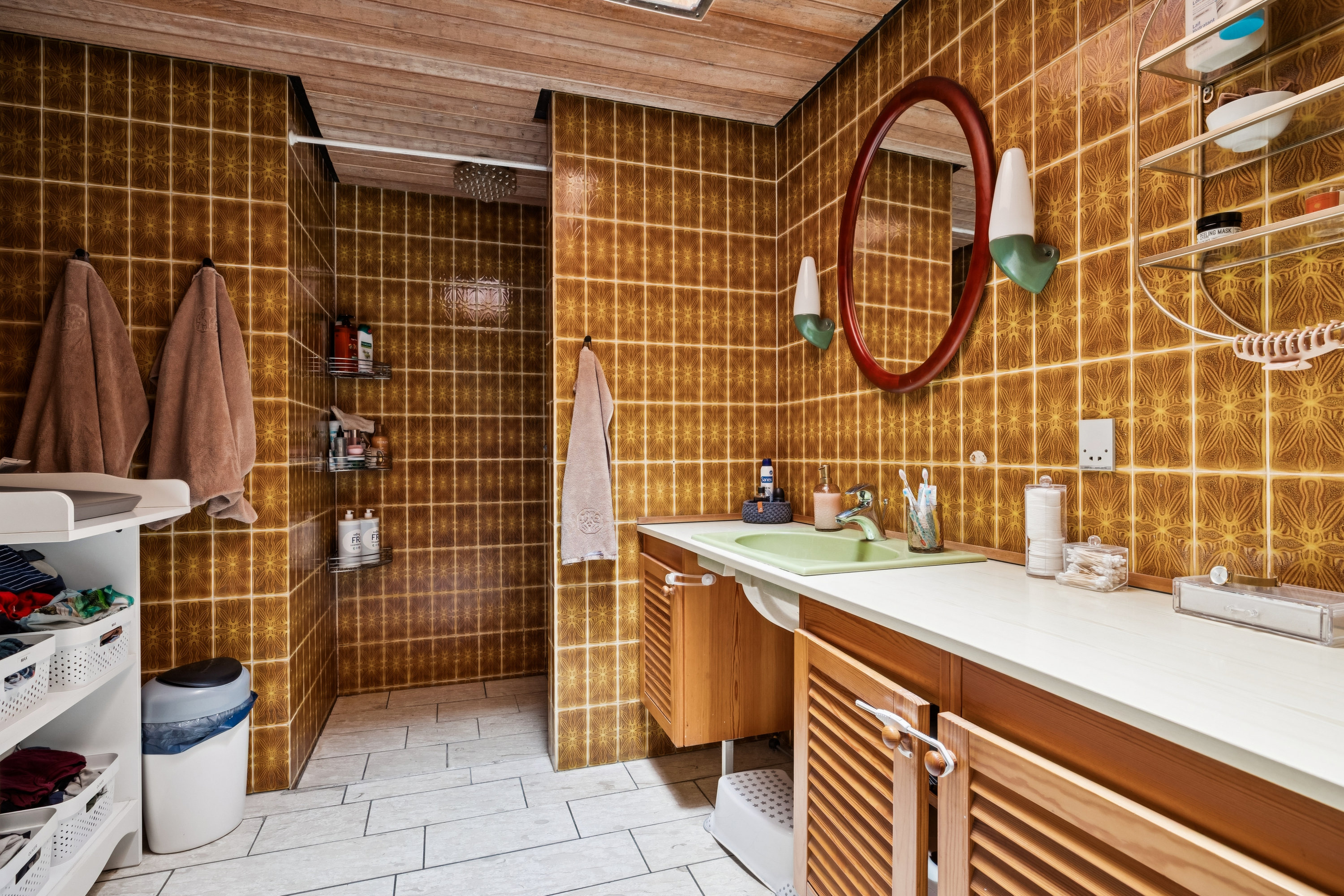 Fremhævet badeværelse billede i fuldskærmstilstand. Billede af Ternevej 6, Asferg, 8990 Fårup