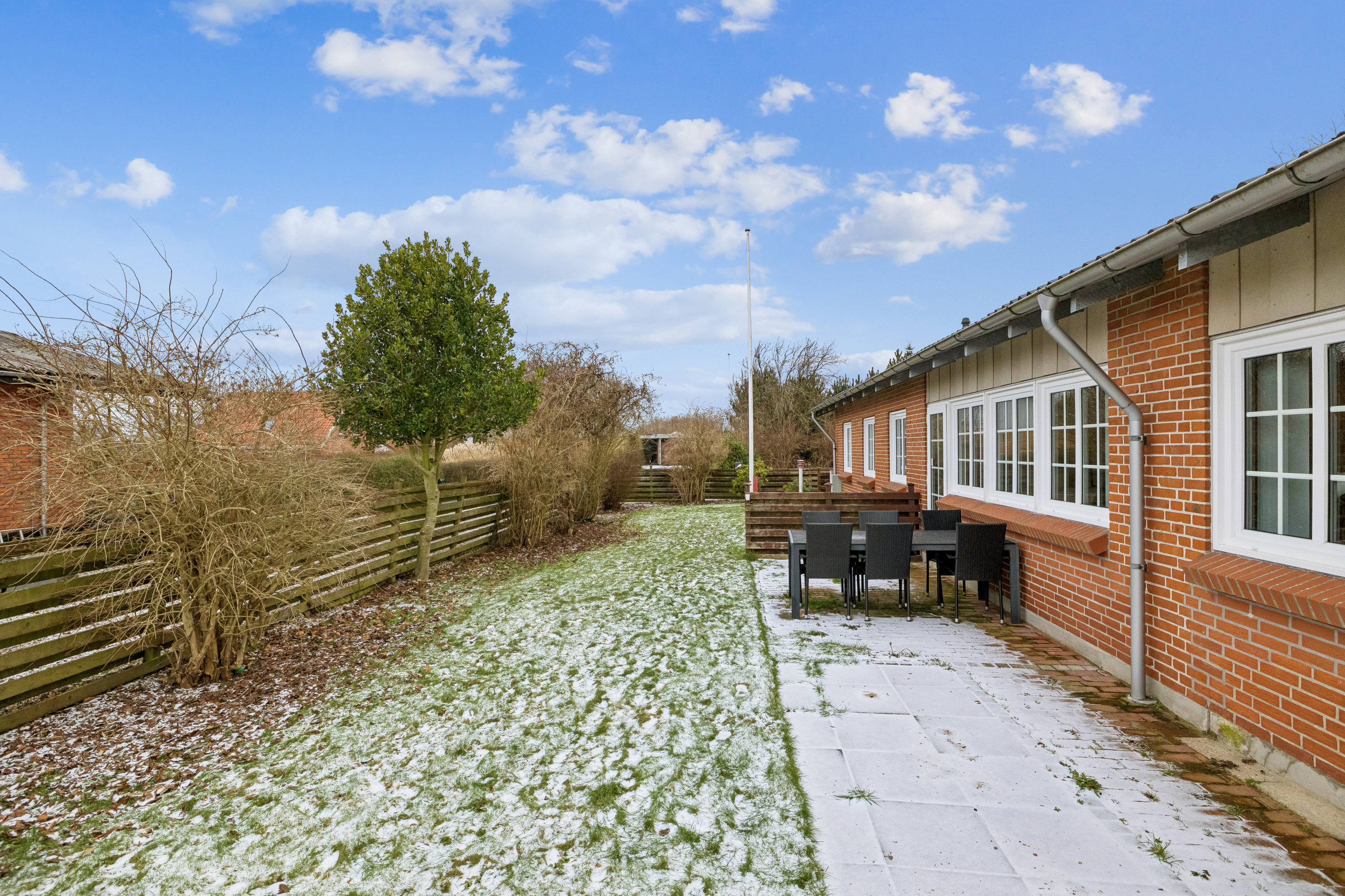 Fremhævet terrasse billede i fuldskærmstilstand. Billede af Ternevej 6, Asferg, 8990 Fårup