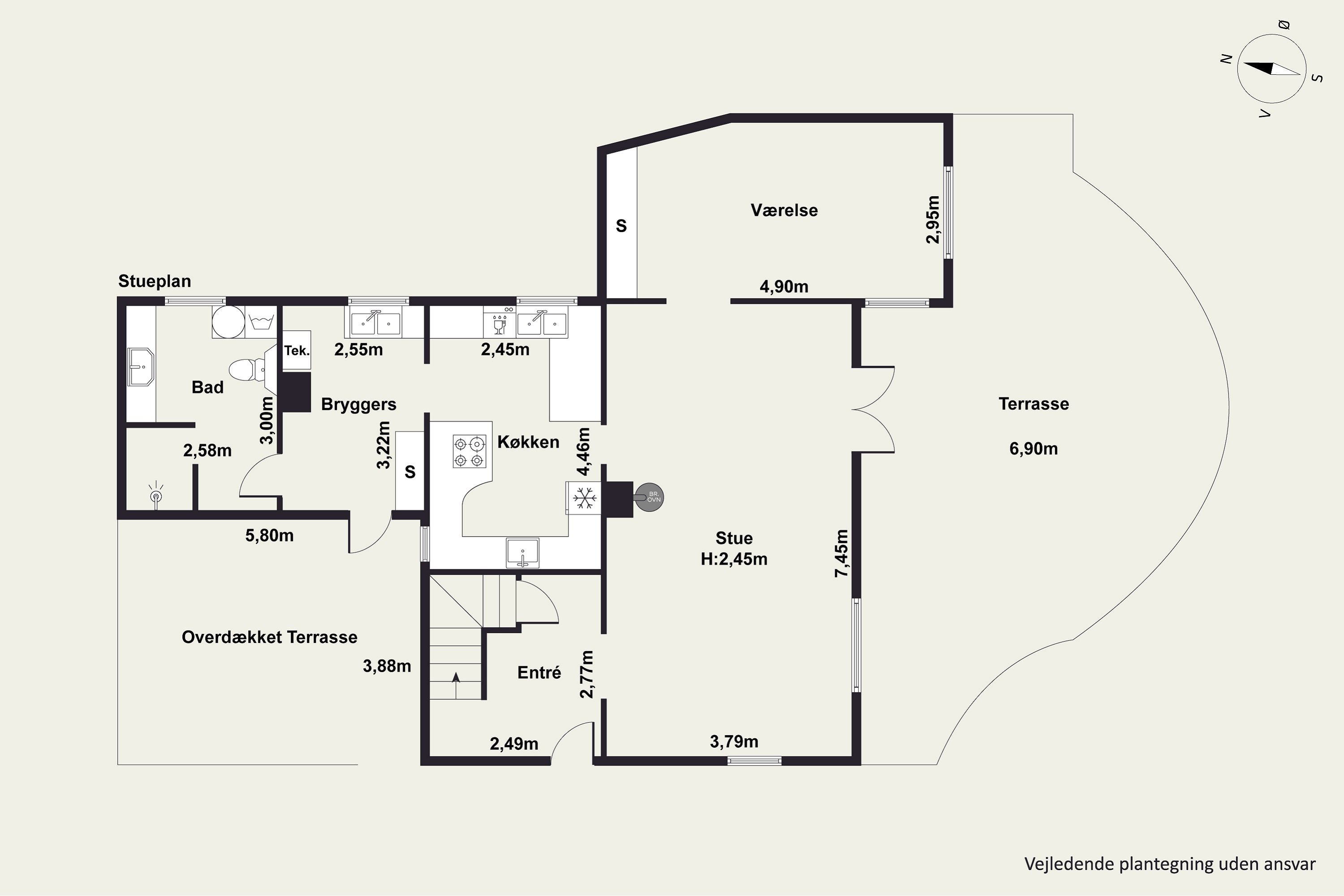 Plantegninger billede af Ringstedvej 200, Lellinge, 4600 Køge