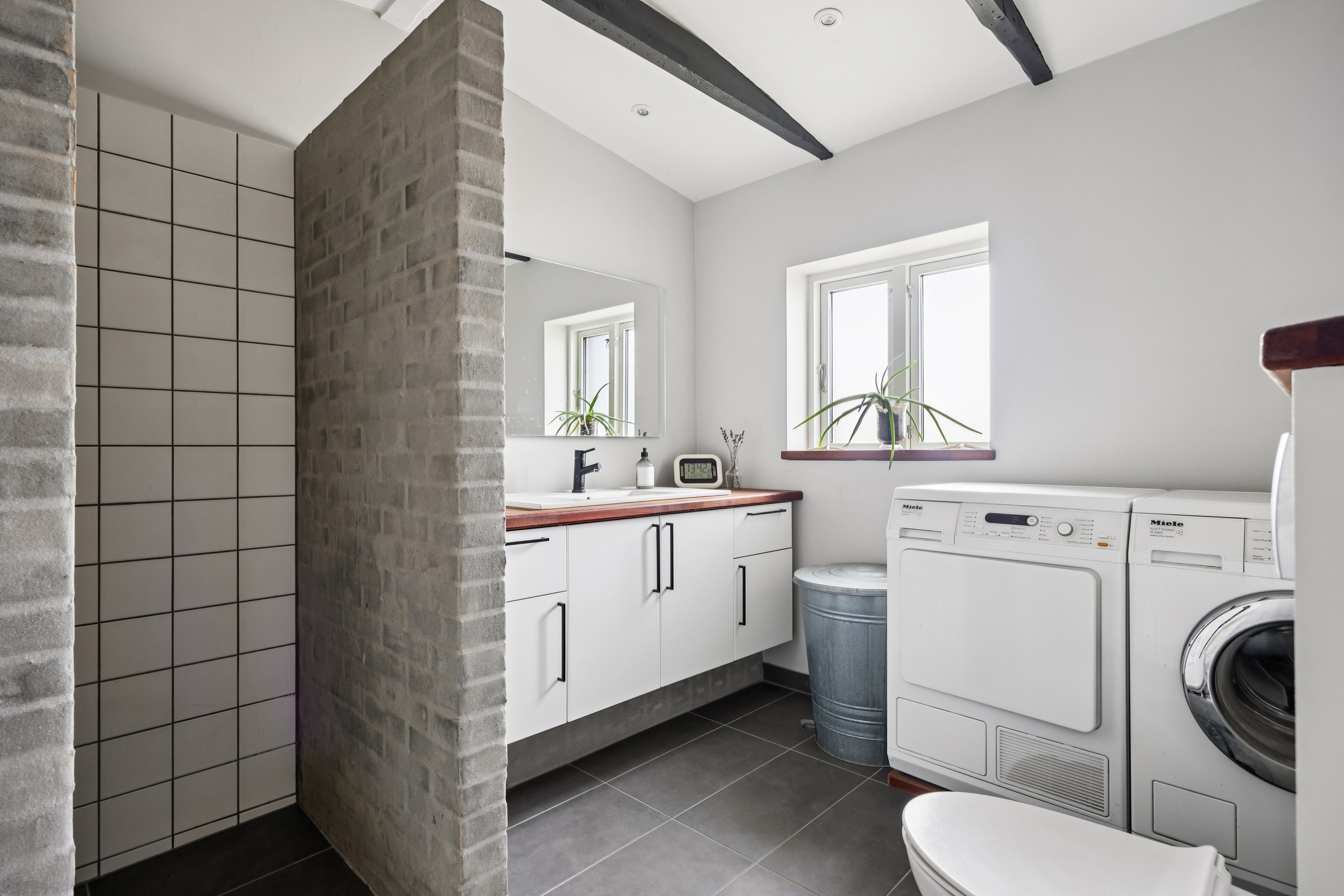 Fremhævet badeværelse billede i fuldskærmstilstand. Billede af Ringstedvej 200, Lellinge, 4600 Køge