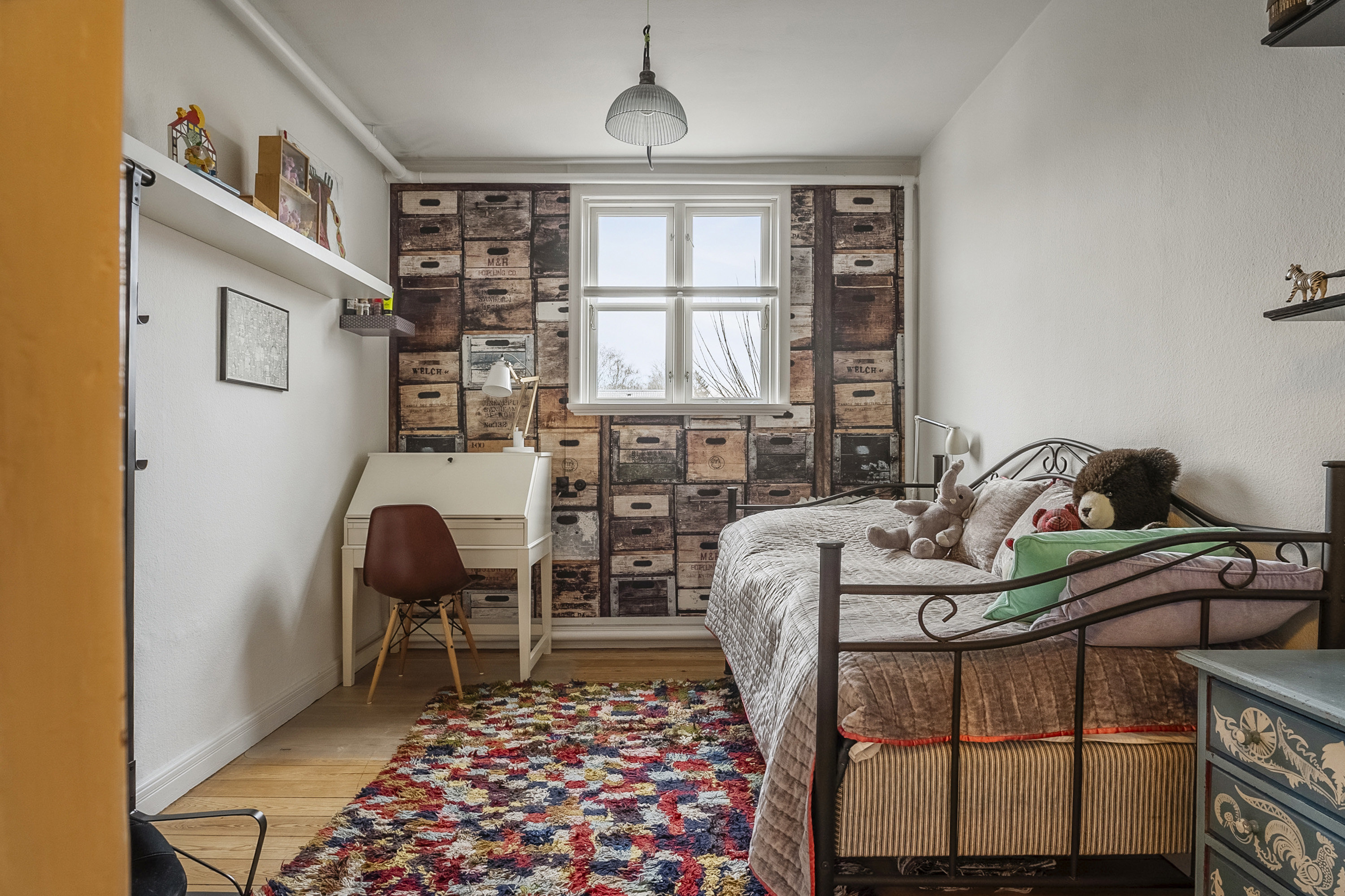 Fremhævet soveværelse billede i fuldskærmstilstand. Billede af Søndergade 16, 8740 Brædstrup