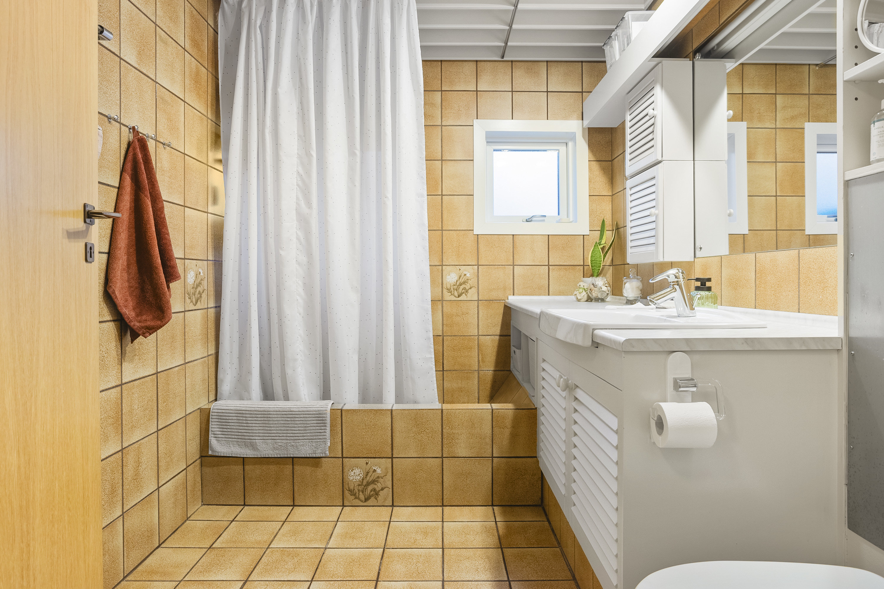 Fremhævet badeværelse billede i fuldskærmstilstand. Billede af Kratvænget 29, Jels, 6630 Rødding