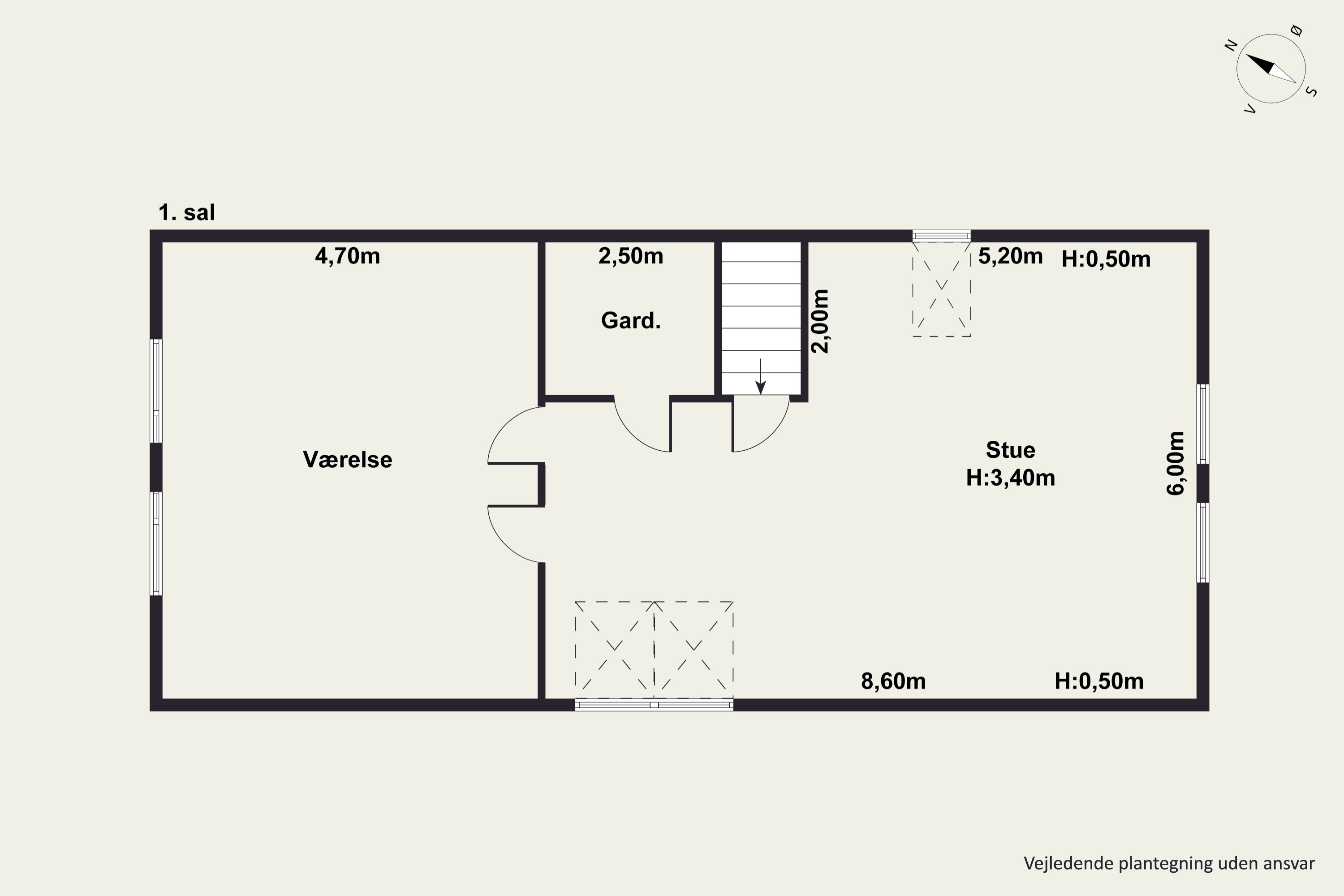 Plantegninger billede af Dønnergårds Alle 211, 2670 Greve
