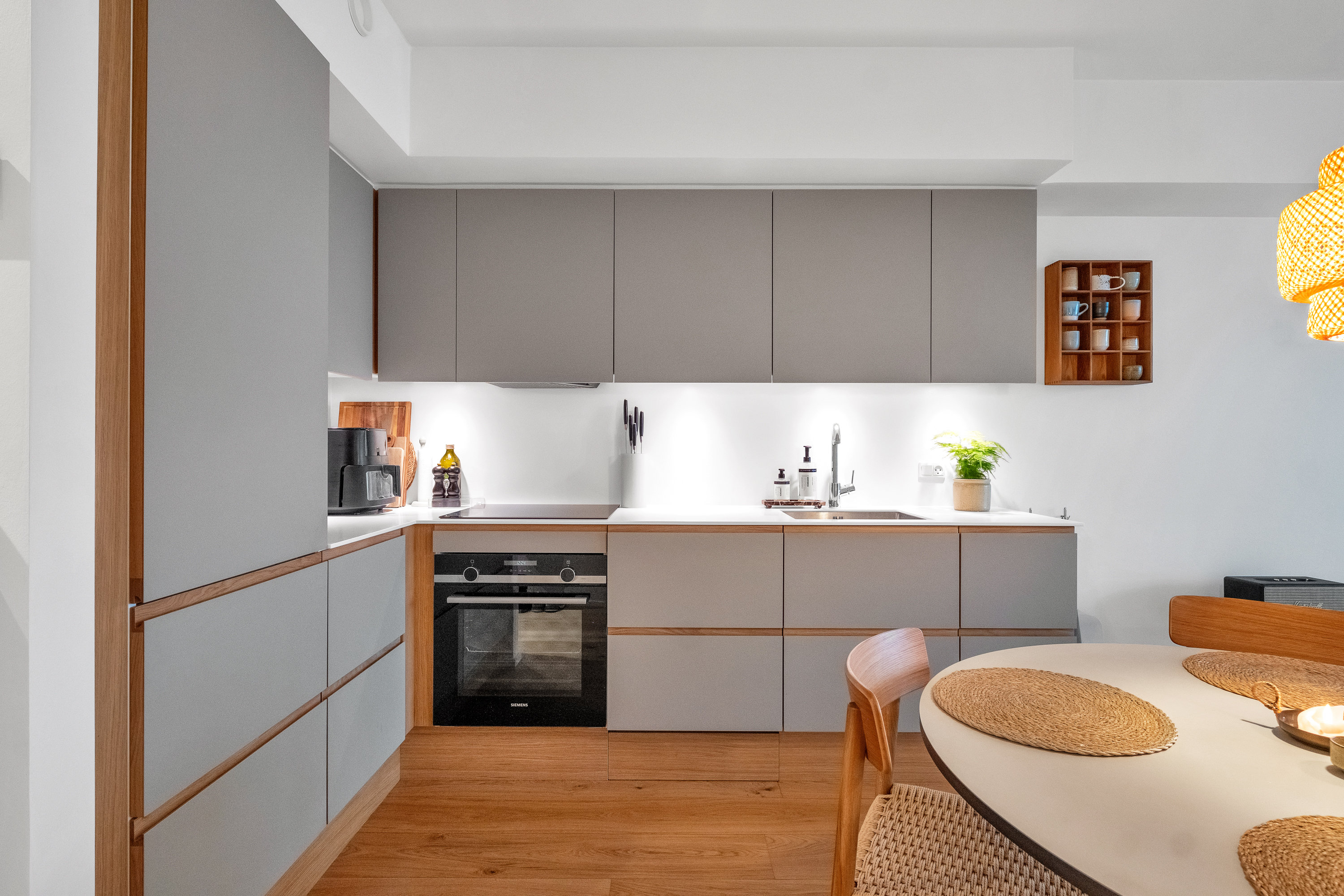 Fremhævet køkken billede i fuldskærmstilstand. Billede af Helga Pedersens Gade 79, 11. 3., 8000 Aarhus C