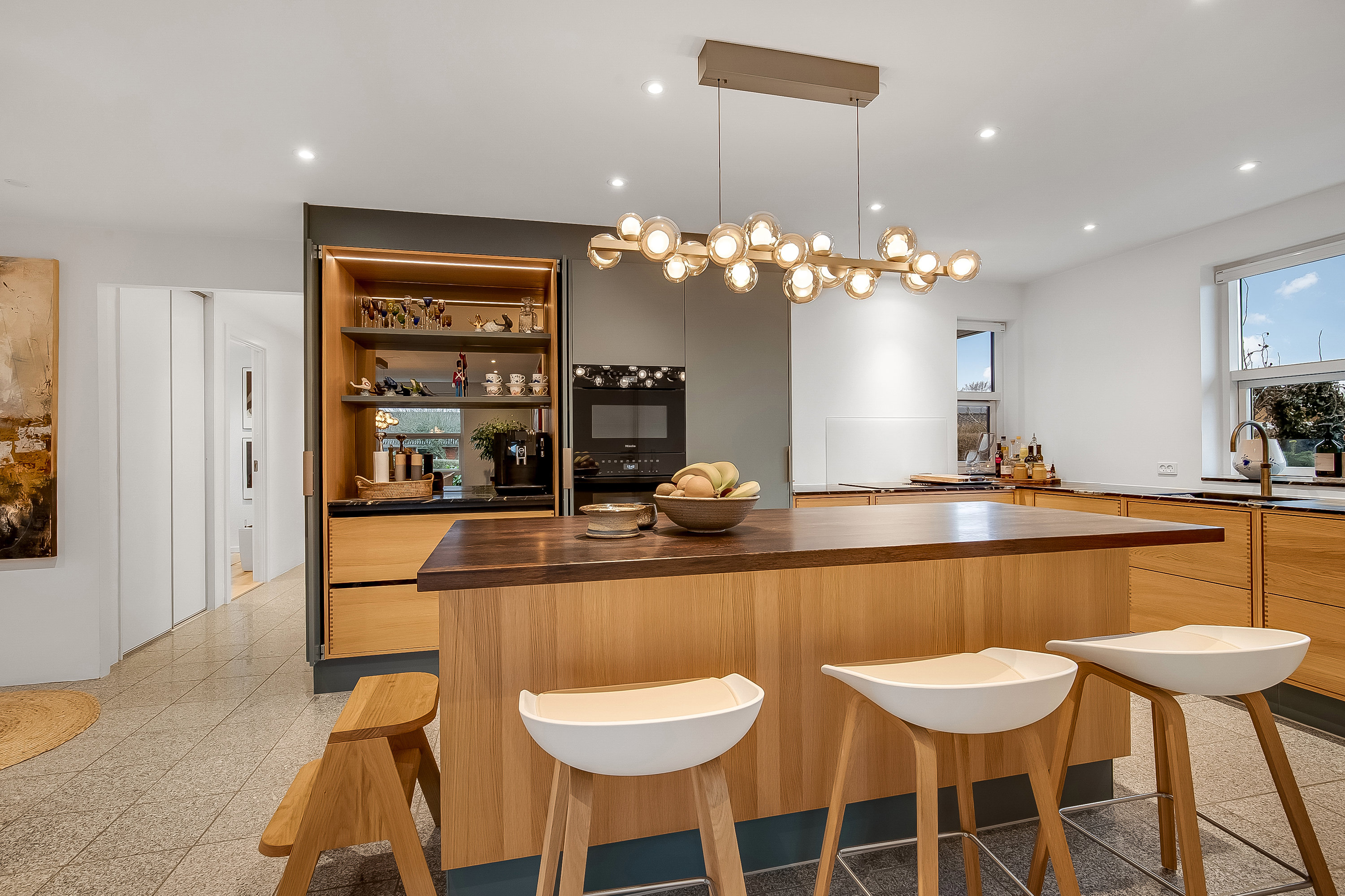 Fremhævet køkken billede i fuldskærmstilstand. Billede af Hørvangen 16, Bredballe, 7120 Vejle Øst