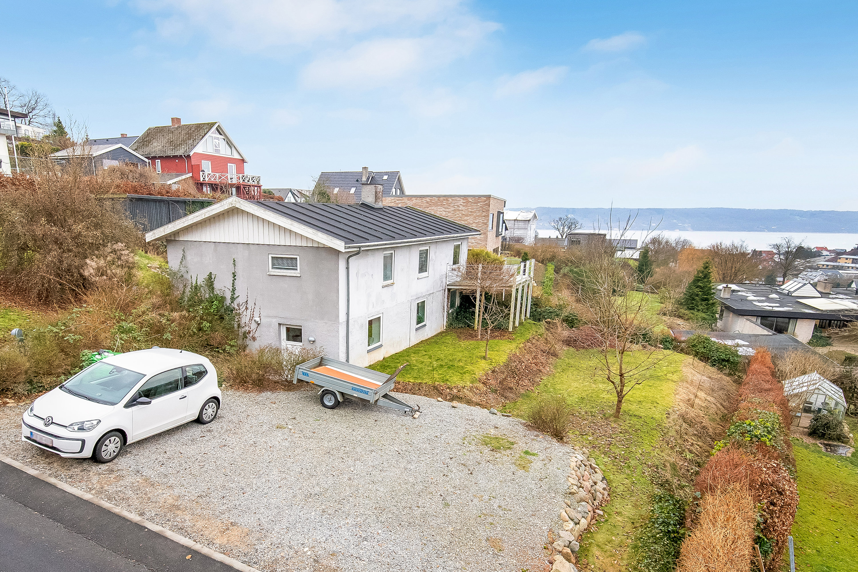 Fremhævet mastefoto billede i fuldskærmstilstand. Billede af Plantagevej 8, Bredballe, 7120 Vejle Øst