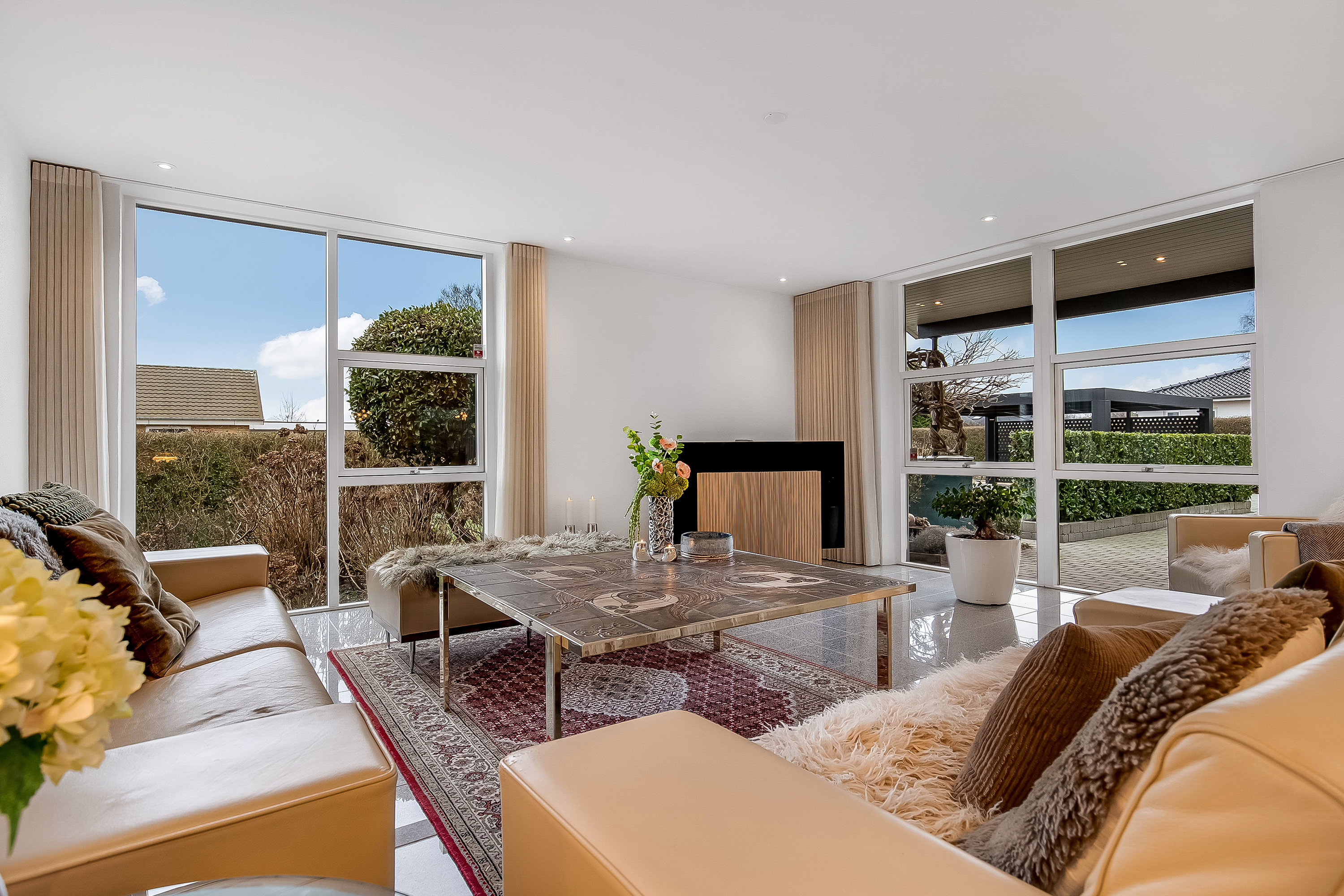 Fremhævet stue billede i fuldskærmstilstand. Billede af Hørvangen 16, Bredballe, 7120 Vejle Øst