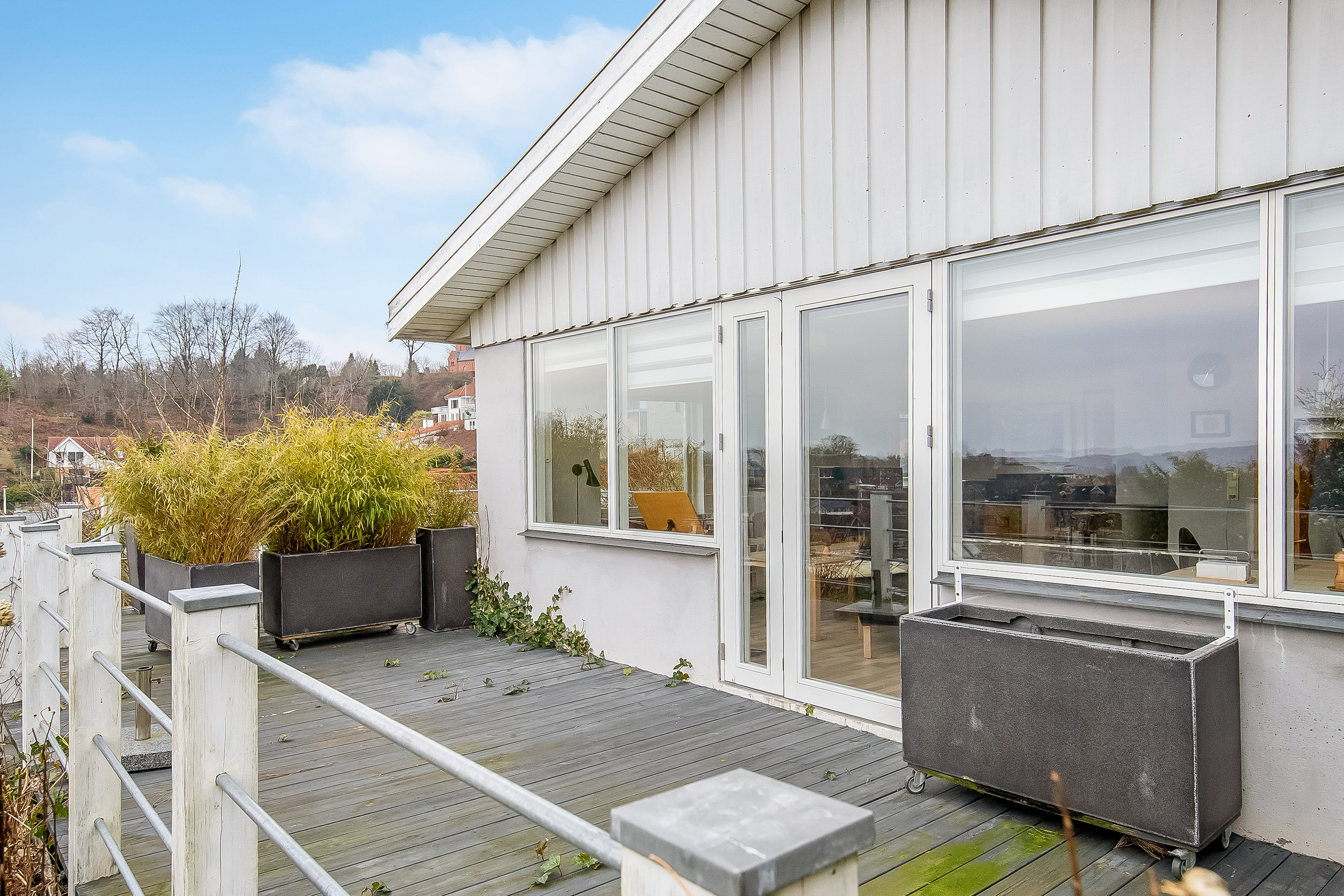 Fremhævet terrasse billede i fuldskærmstilstand. Billede af Plantagevej 8, Bredballe, 7120 Vejle Øst