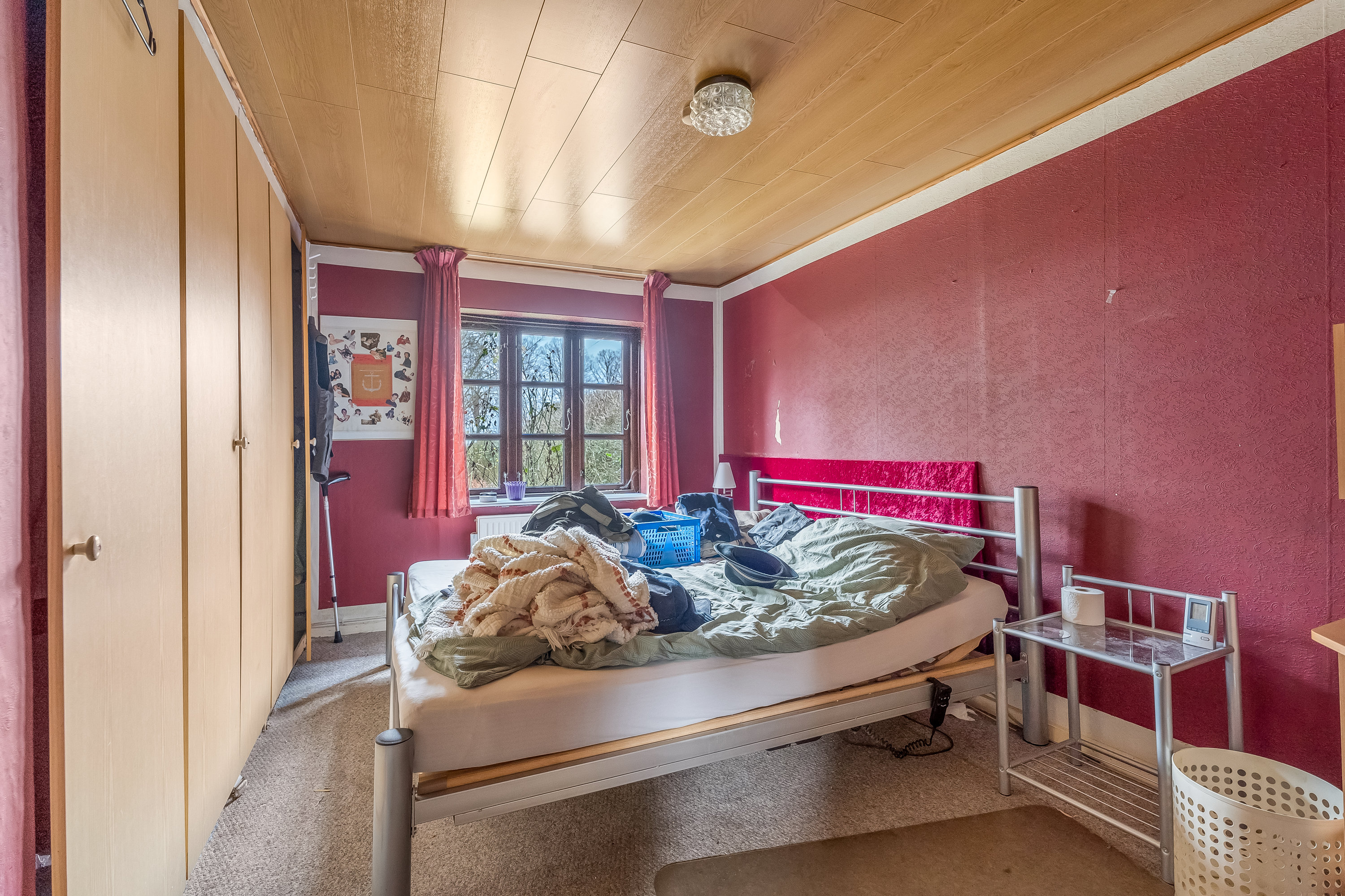 Fremhævet soveværelse billede i fuldskærmstilstand. Billede af Havebyen 9, Hillestolpe, 4960 Holeby