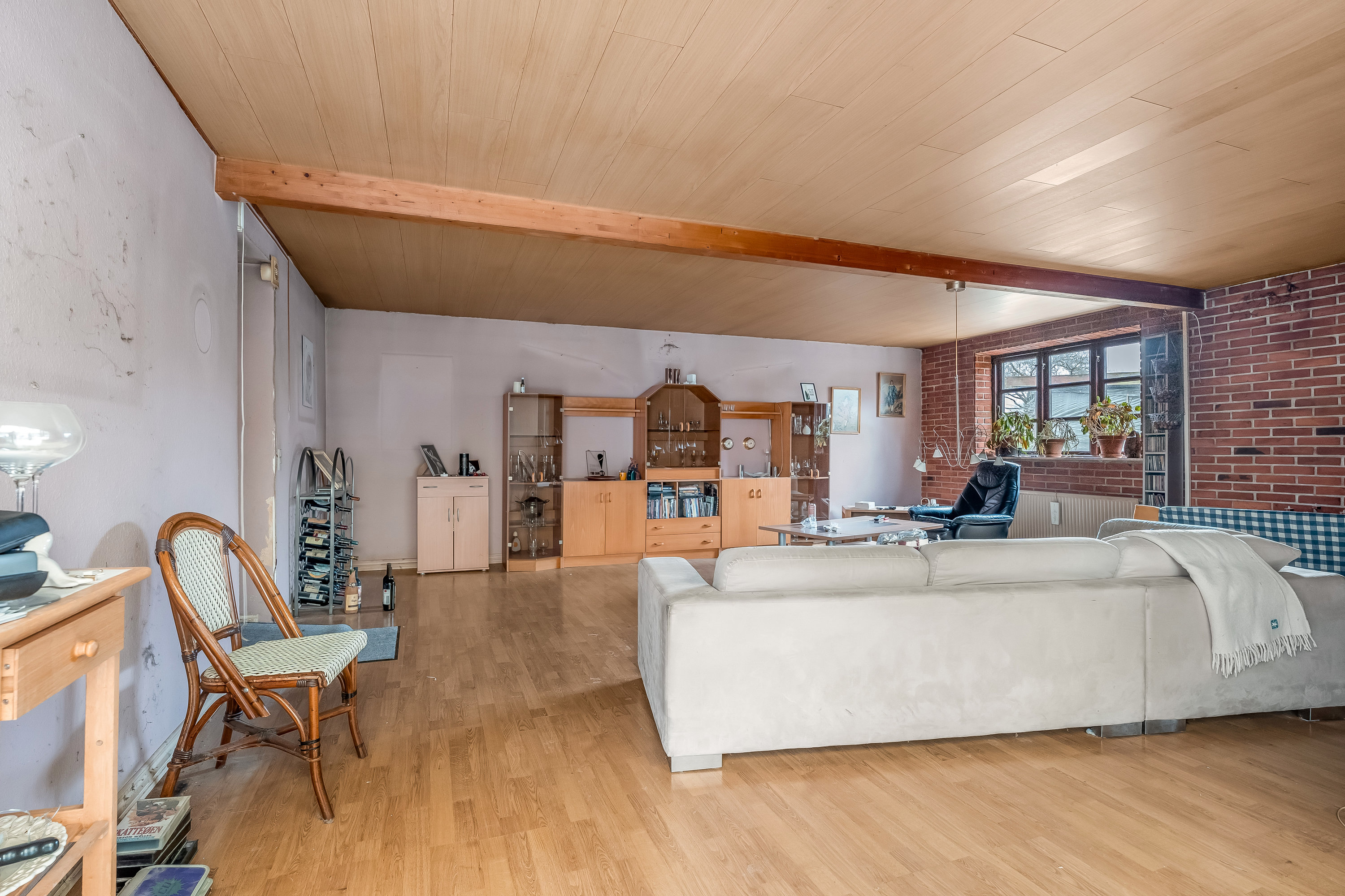 Fremhævet stue billede i fuldskærmstilstand. Billede af Havebyen 9, Hillestolpe, 4960 Holeby