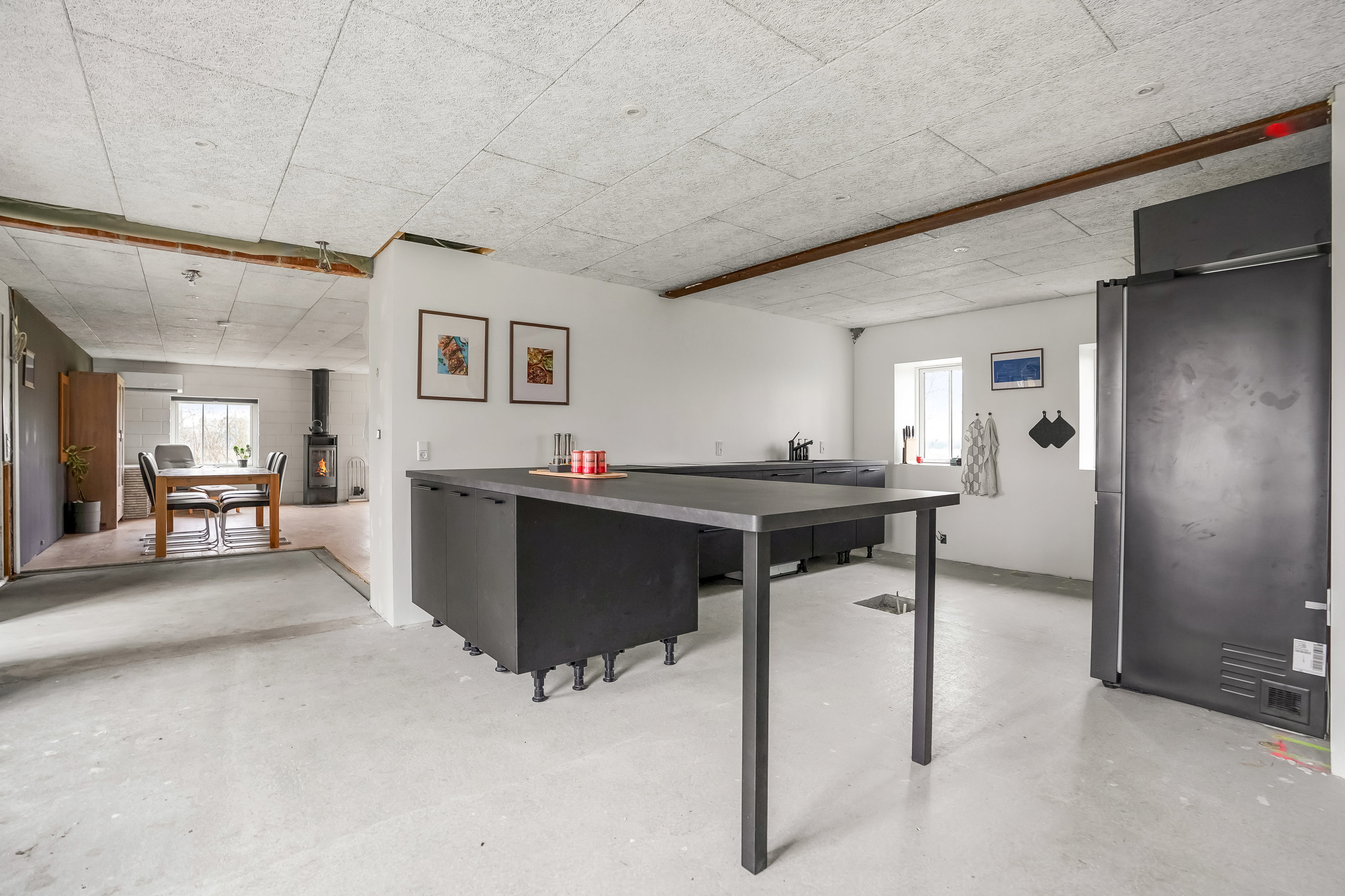 Fremhævet køkken billede i fuldskærmstilstand. Billede af Tørrildvej 6, 7300 Jelling