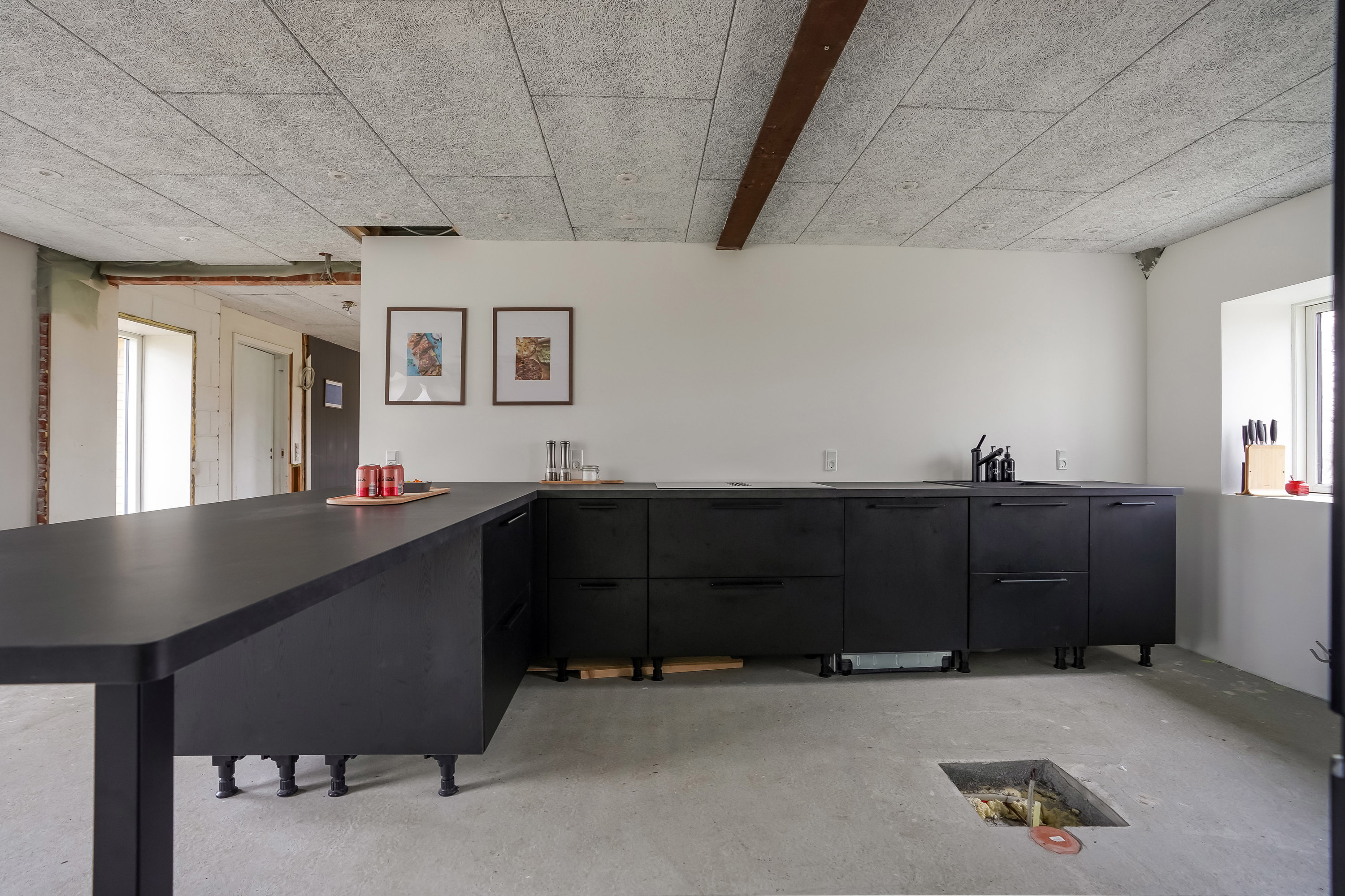 Fremhævet køkken billede i fuldskærmstilstand. Billede af Tørrildvej 6, 7300 Jelling