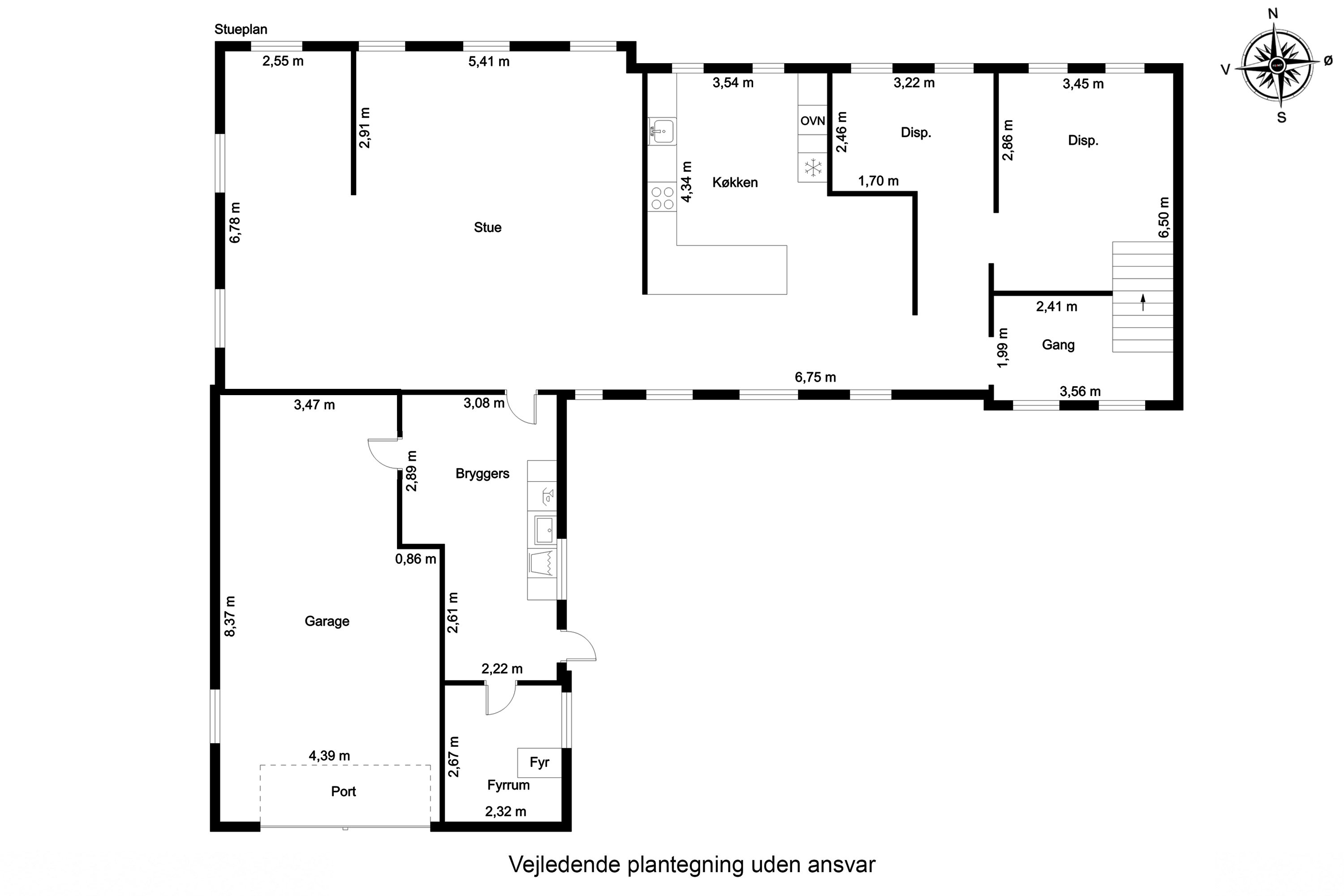 Plantegninger billede af Tørrildvej 6, 7300 Jelling