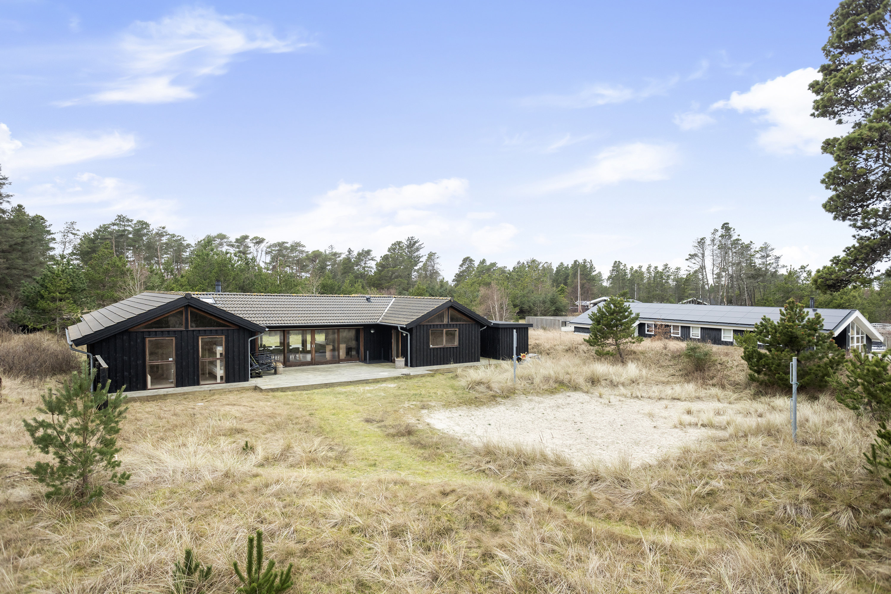 Miniaturebillede 1: facade. Billede af Krøgen 24, Bratten, 9981 Jerup