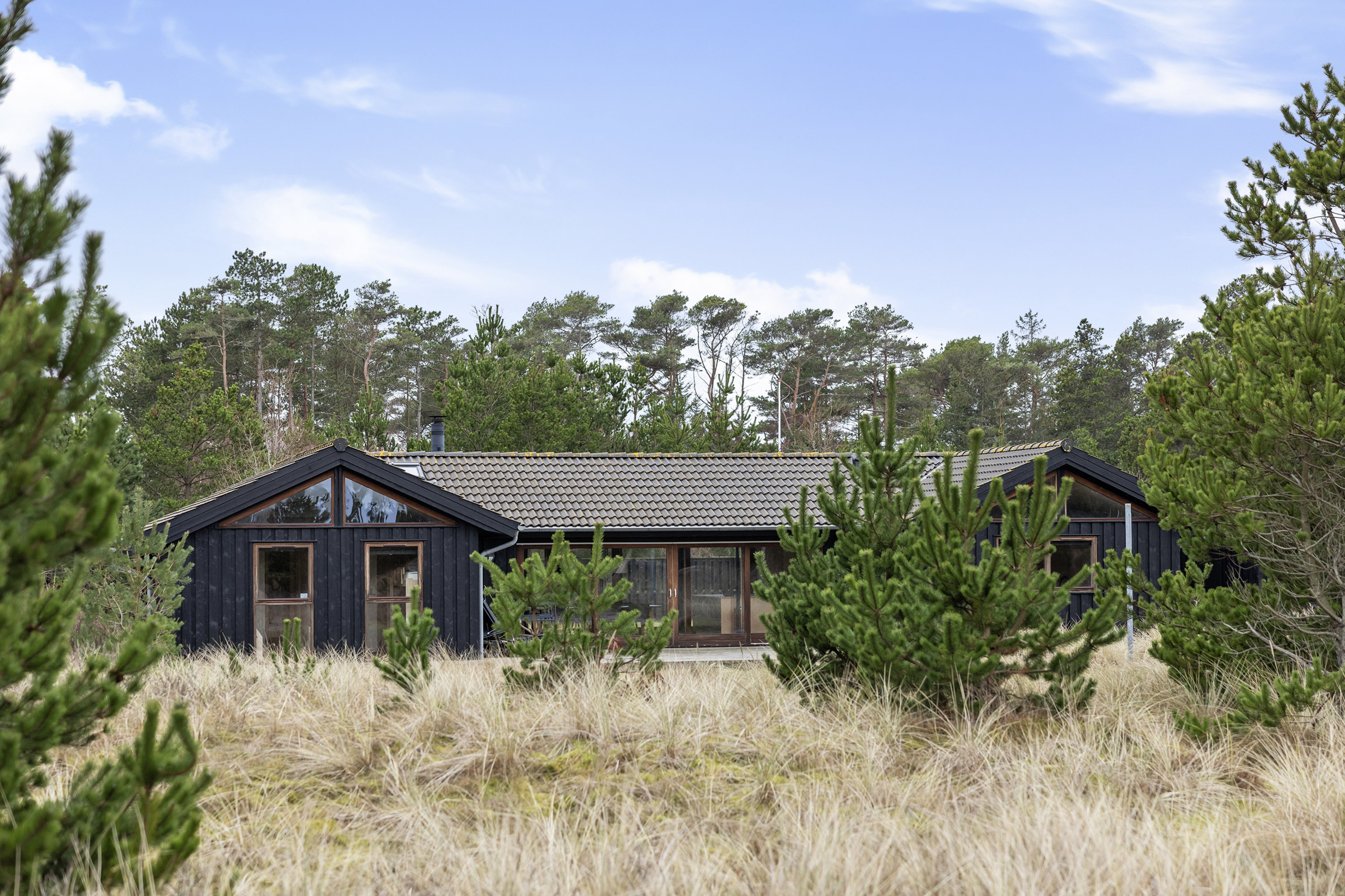 Miniaturebillede 2: facade. Billede af Krøgen 24, Bratten, 9981 Jerup