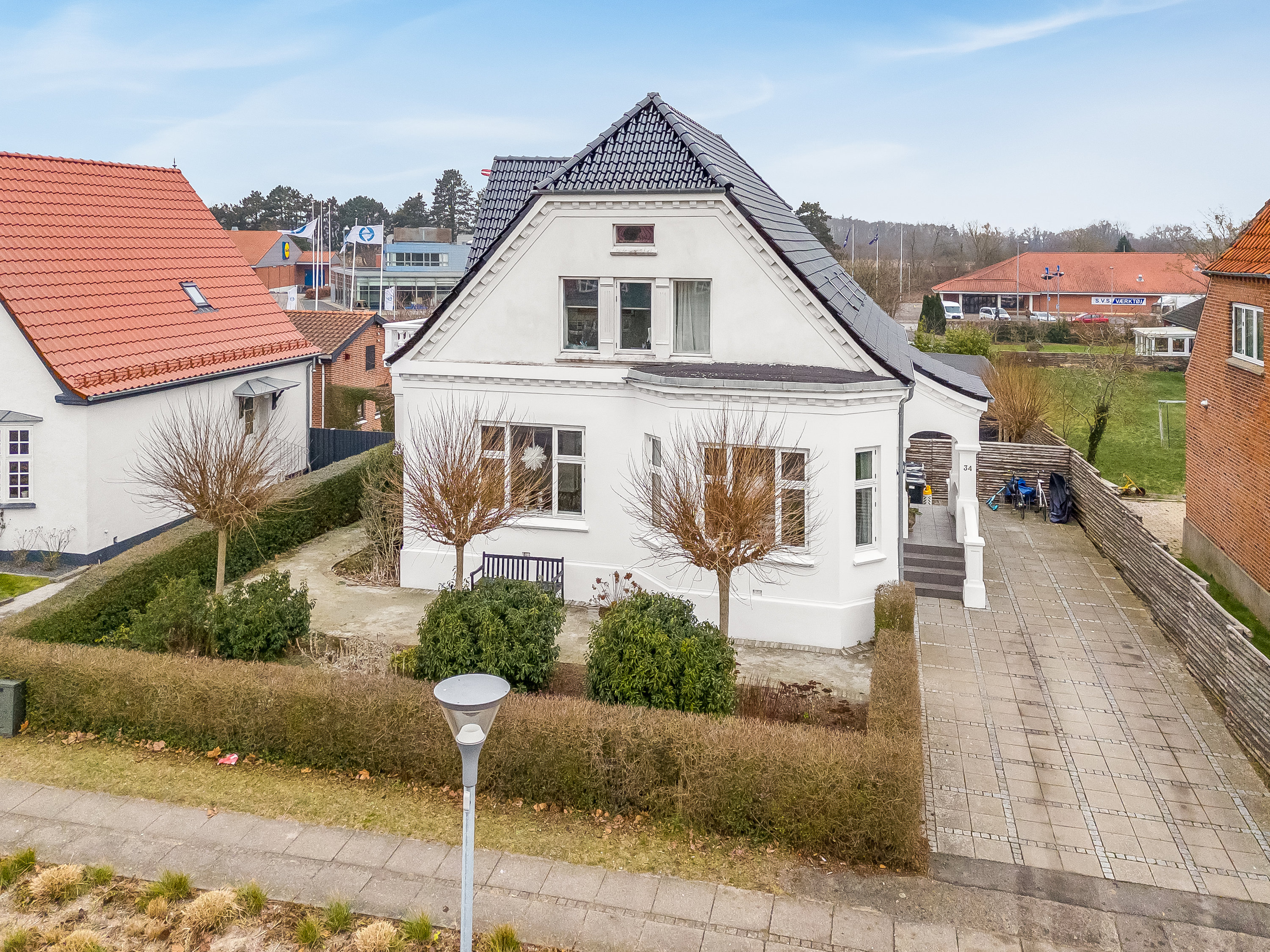 Fremhævet mastefoto billede i fuldskærmstilstand. Billede af Vesterbrogade 34, 4930 Maribo