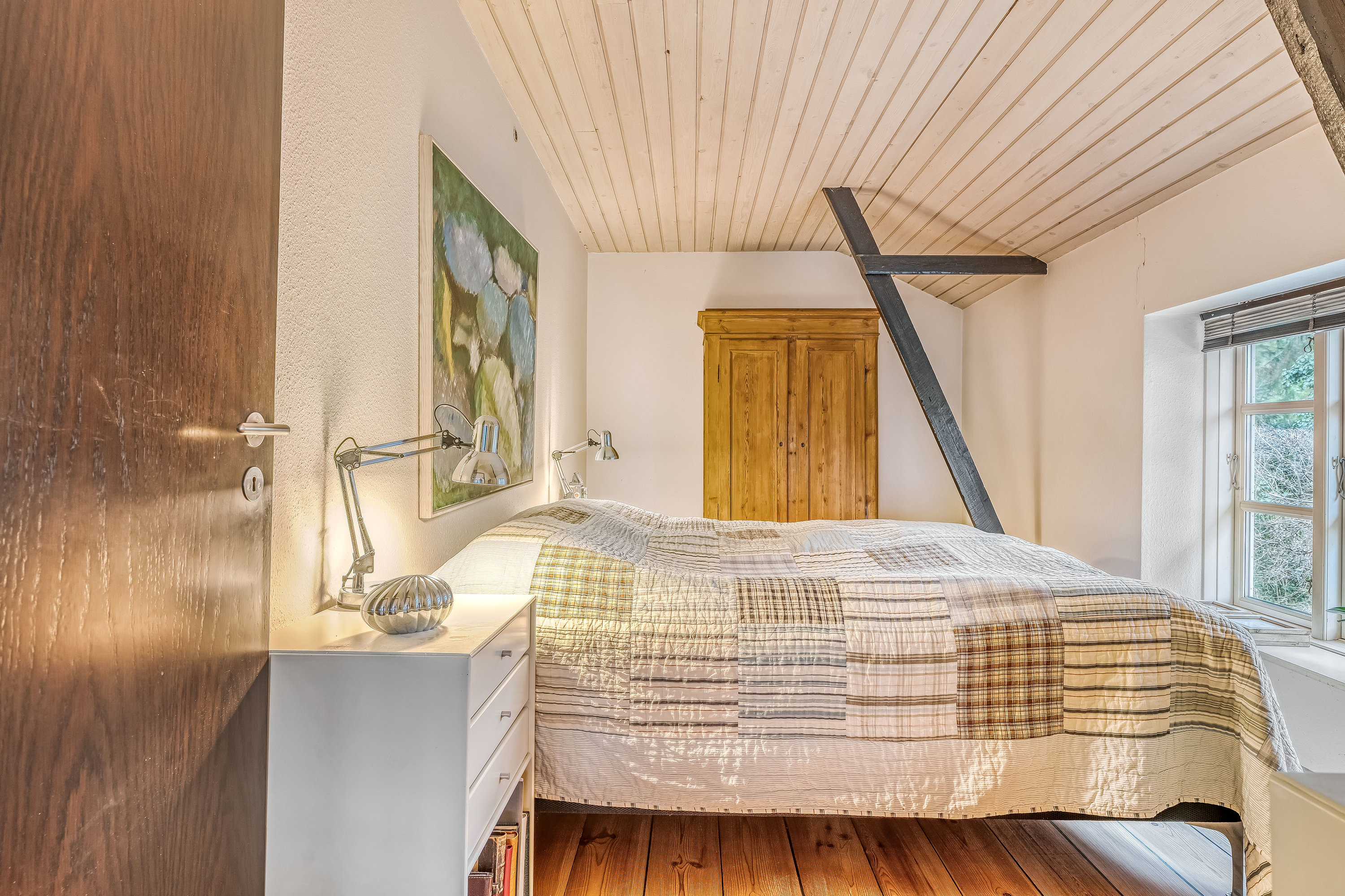 Fremhævet soveværelse billede i fuldskærmstilstand. Billede af Lystrupvej 45, 3550 Slangerup