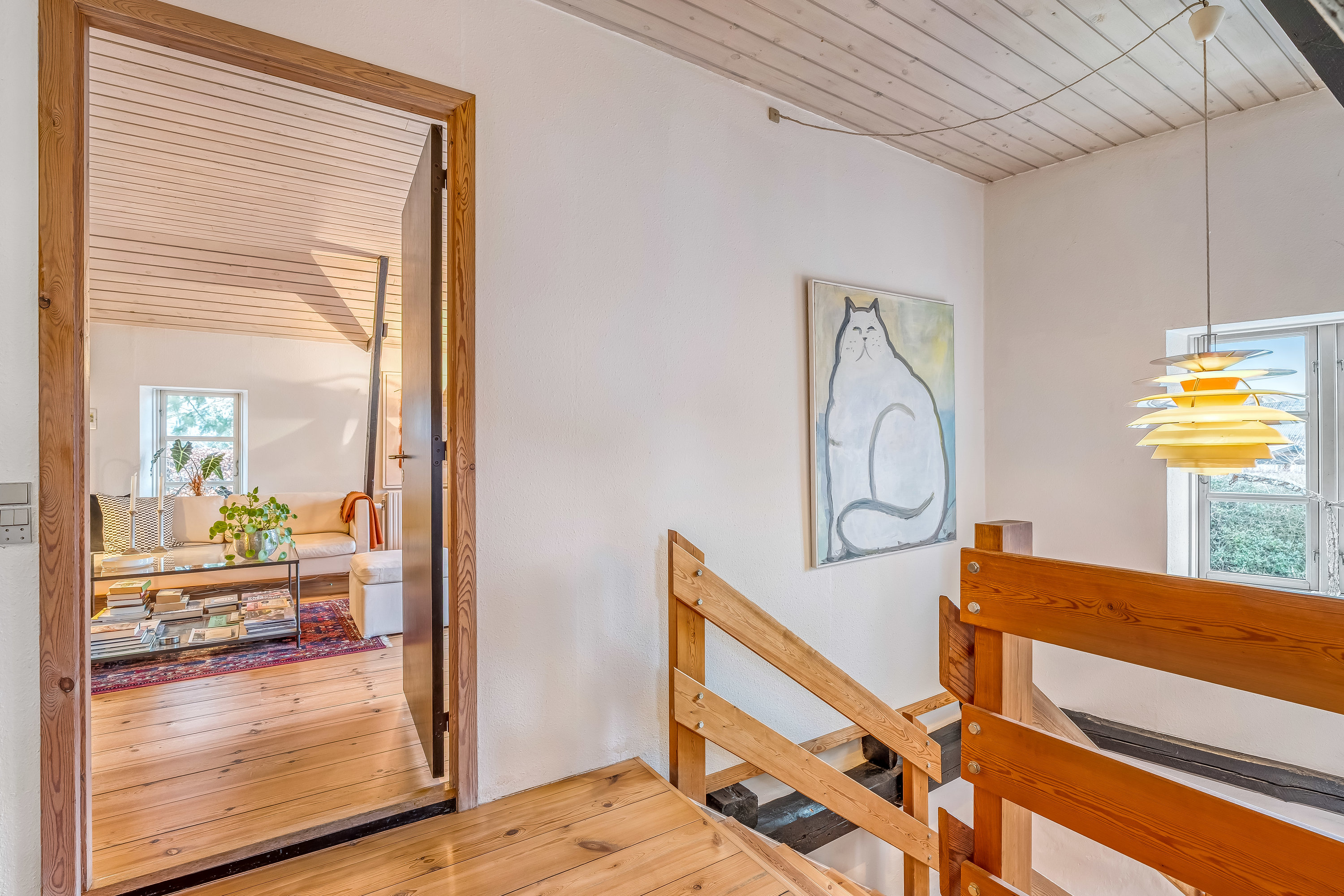 Fremhævet trappe billede i fuldskærmstilstand. Billede af Lystrupvej 45, 3550 Slangerup