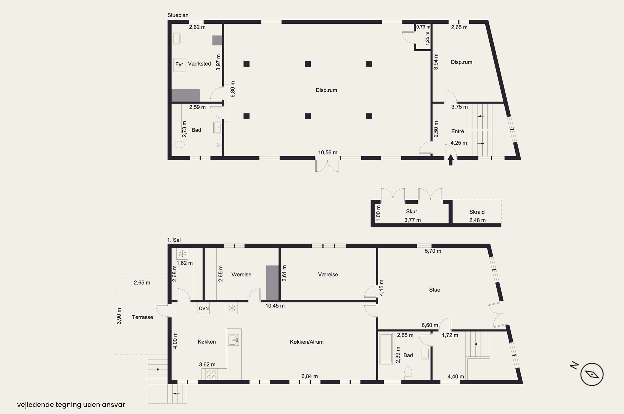 Plantegninger billede af Lystrupvej 45, 3550 Slangerup