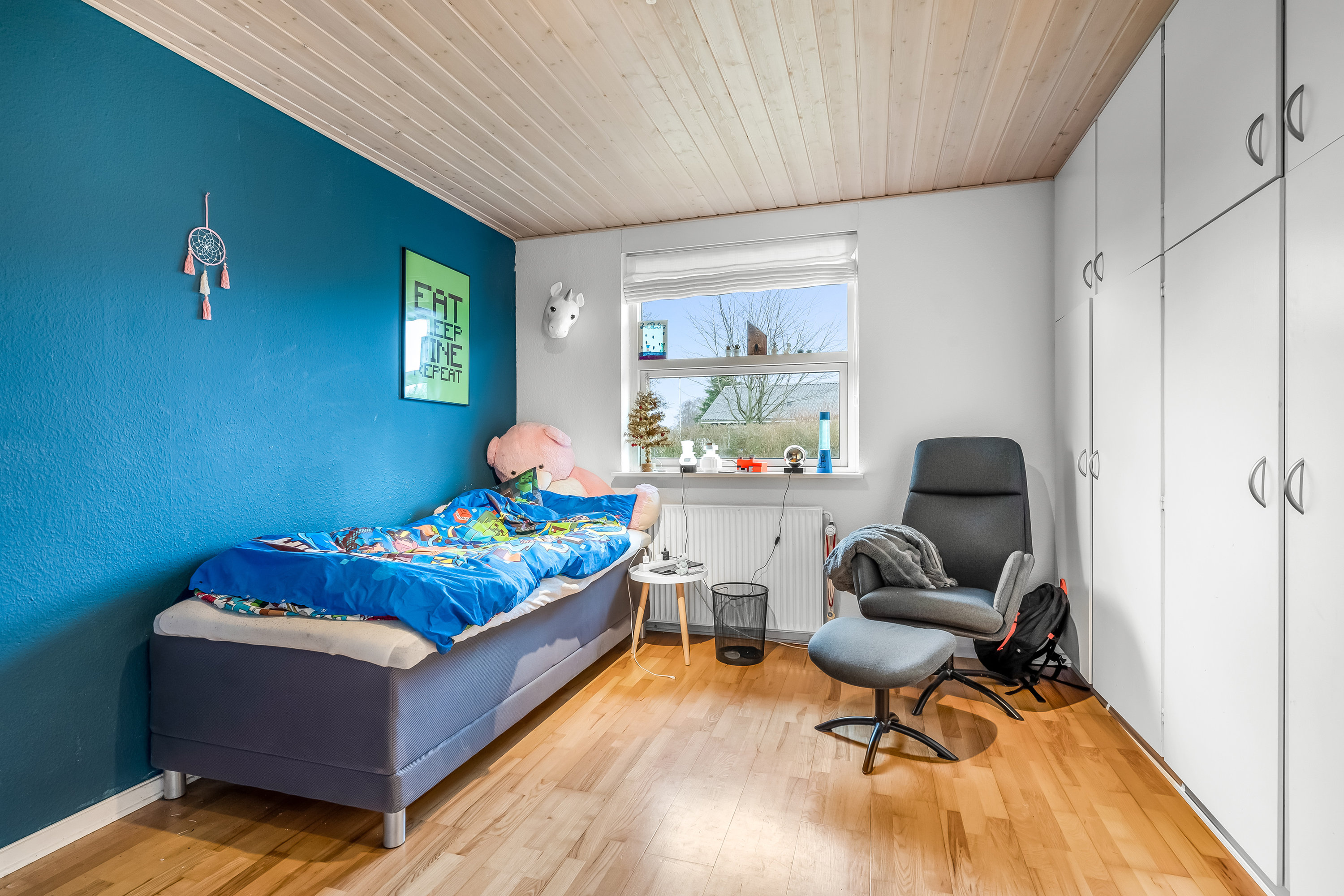 Fremhævet værelse billede i fuldskærmstilstand. Billede af Harald Damtofts Vej 35, Nr Felding, 7500 Holstebro