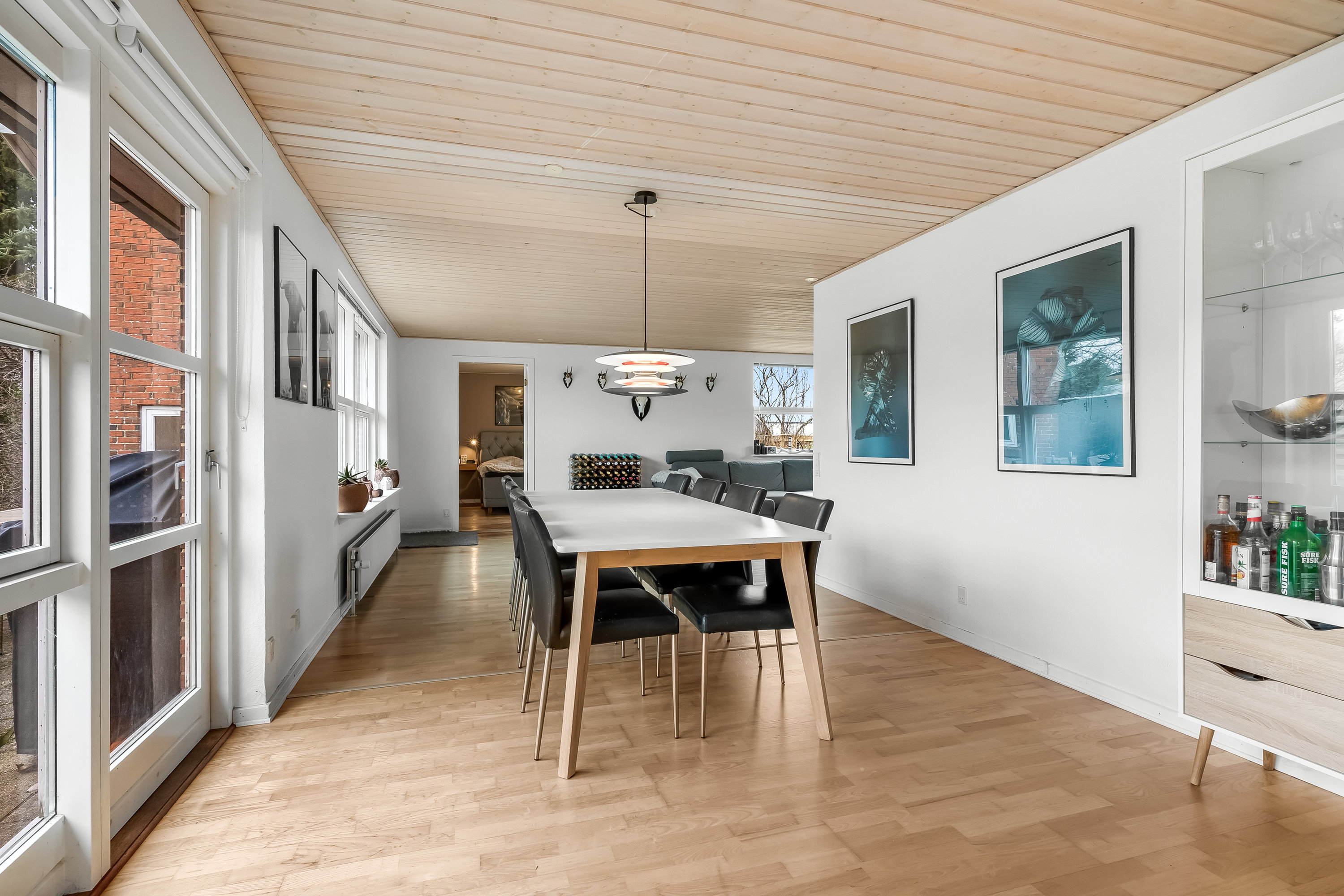 Fremhævet køkken alrum billede i fuldskærmstilstand. Billede af Harald Damtofts Vej 35, Nr Felding, 7500 Holstebro