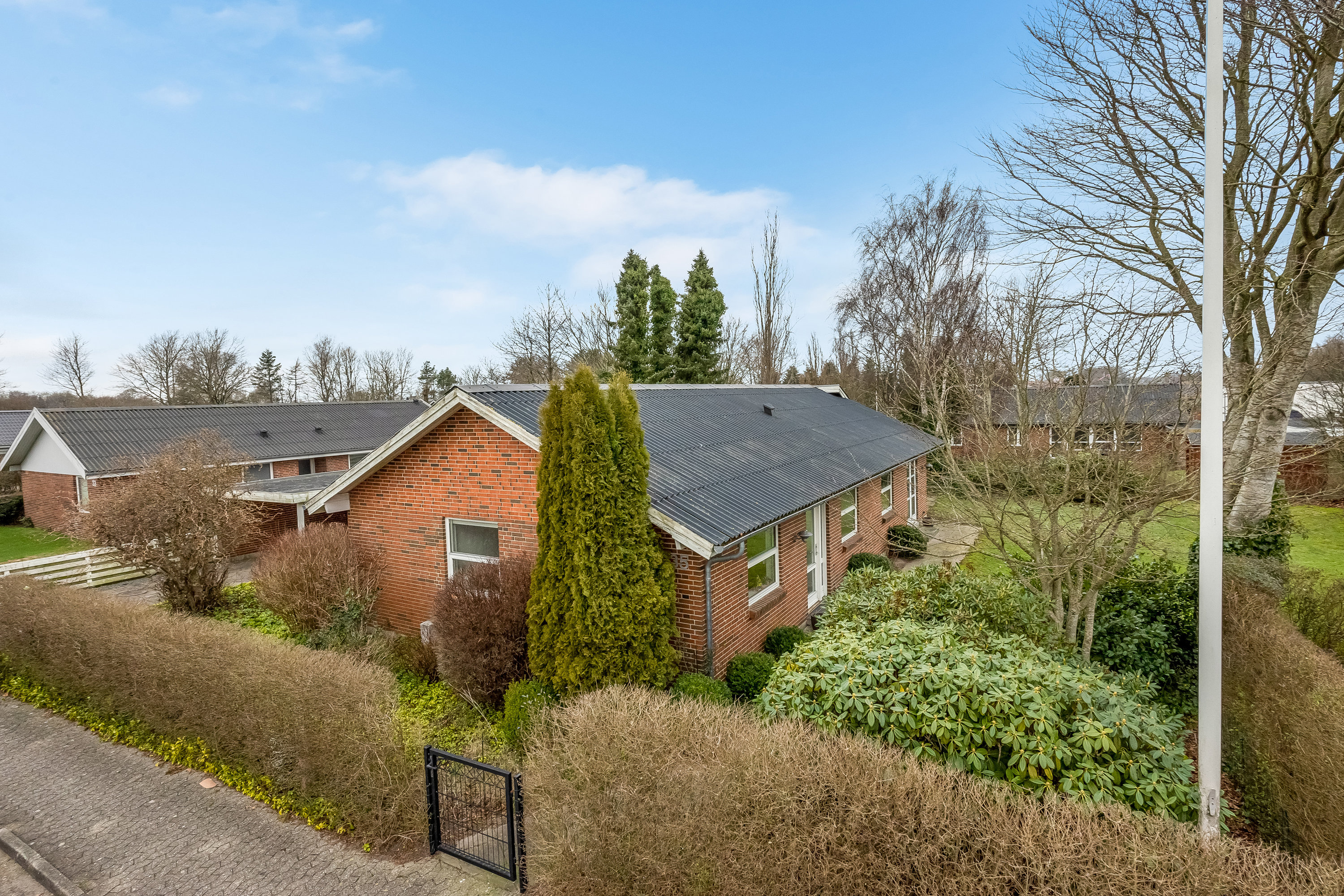 Fremhævet ejendommen billede i fuldskærmstilstand. Billede af Harald Damtofts Vej 35, Nr Felding, 7500 Holstebro