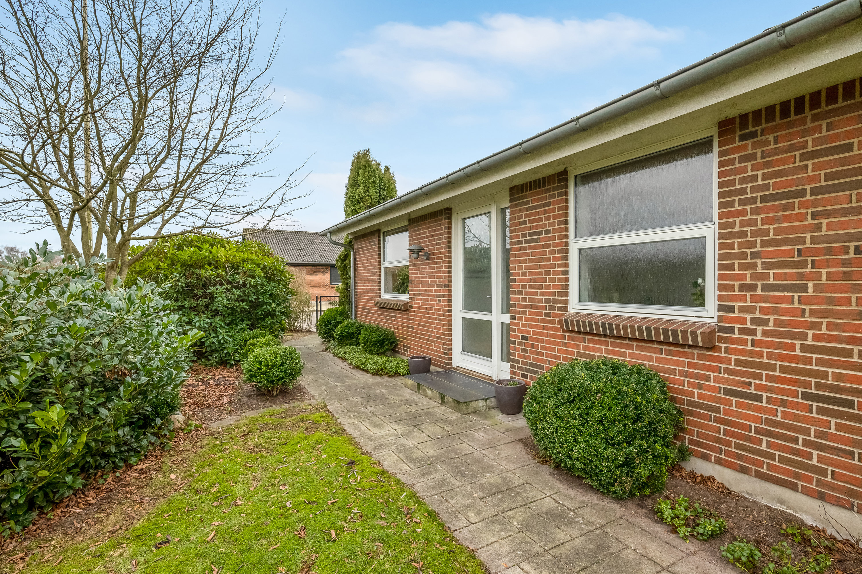 Fremhævet entré billede i fuldskærmstilstand. Billede af Harald Damtofts Vej 35, Nr Felding, 7500 Holstebro