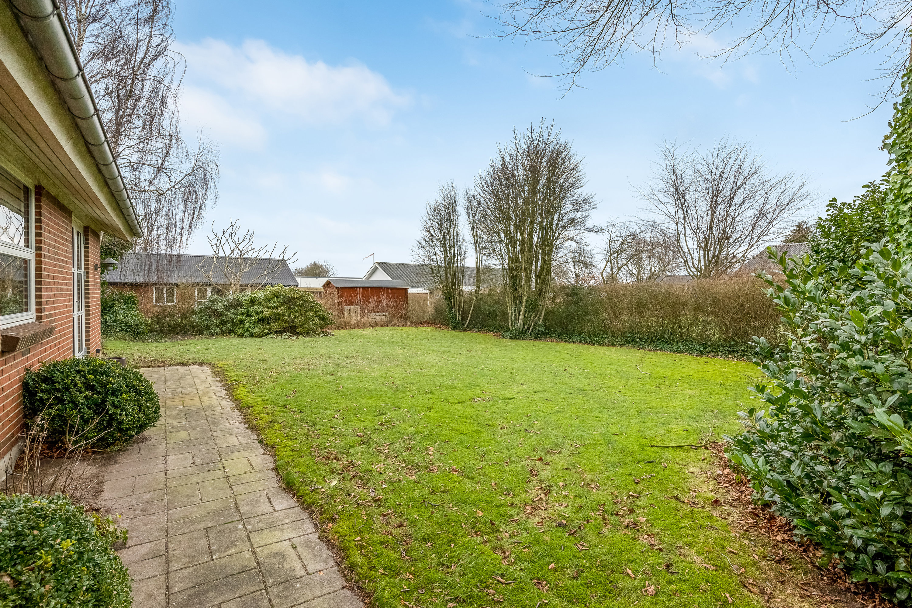 Fremhævet have billede i fuldskærmstilstand. Billede af Harald Damtofts Vej 35, Nr Felding, 7500 Holstebro