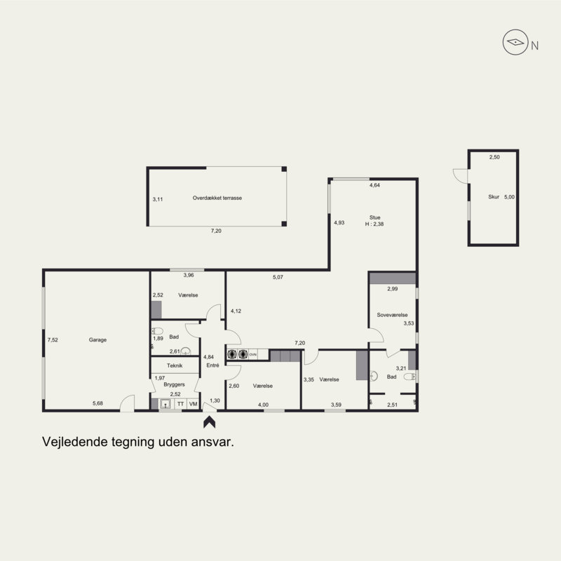 Plantegninger billede af Gyvelhøj 18, 8700 Horsens
