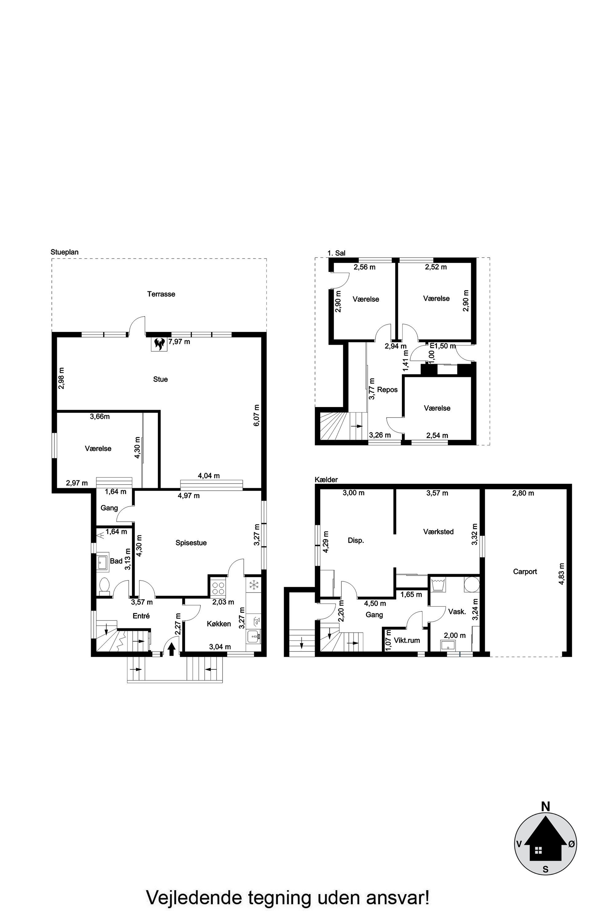 Plantegninger billede af Gl Tingvej 27, 9600 Aars