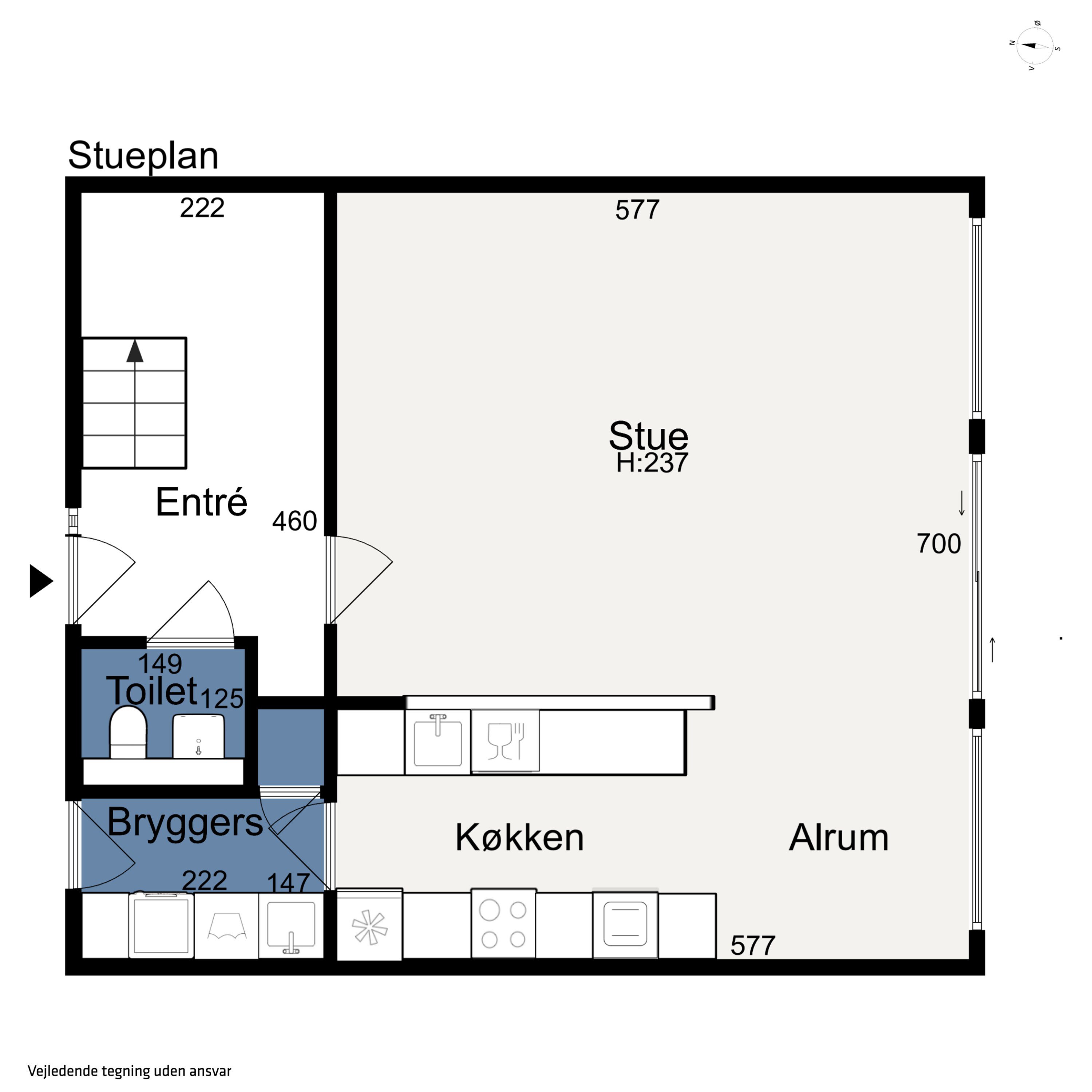 Plantegninger billede af Børupvej 66, 8310 Tranbjerg J