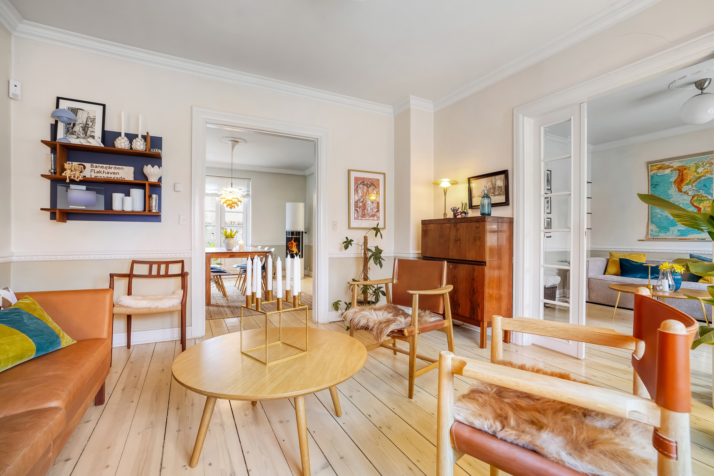 Fremhævet stue billede i fuldskærmstilstand. Billede af Læssøegade 169, 5230 Odense M