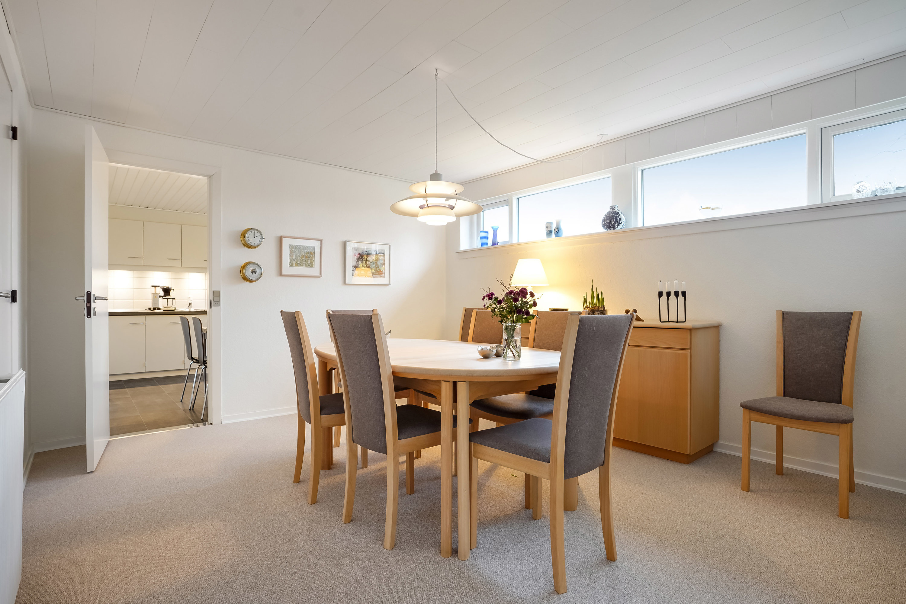 Fremhævet stue billede i fuldskærmstilstand. Billede af Højager 78, 7300 Jelling