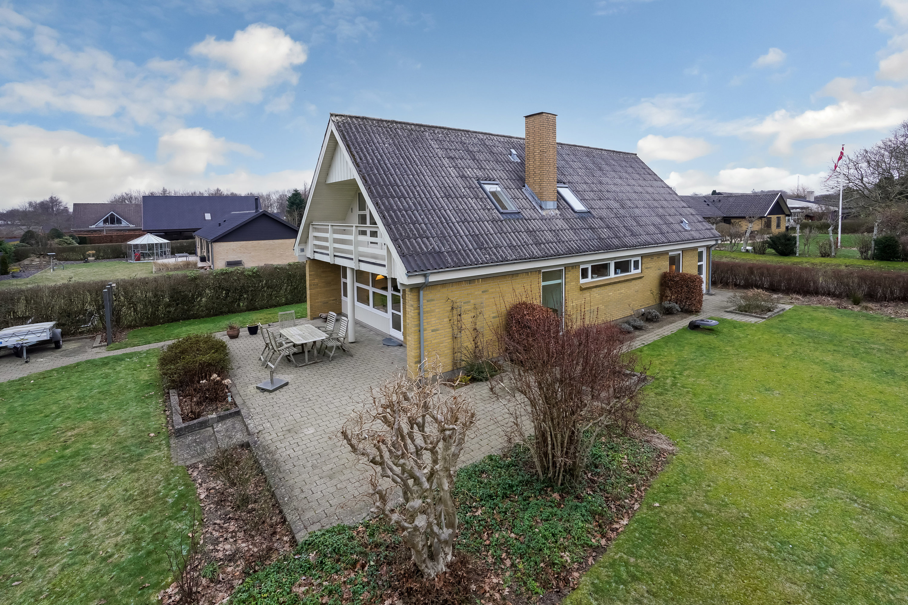 Fremhævet ejendommen billede i fuldskærmstilstand. Billede af Højager 78, 7300 Jelling