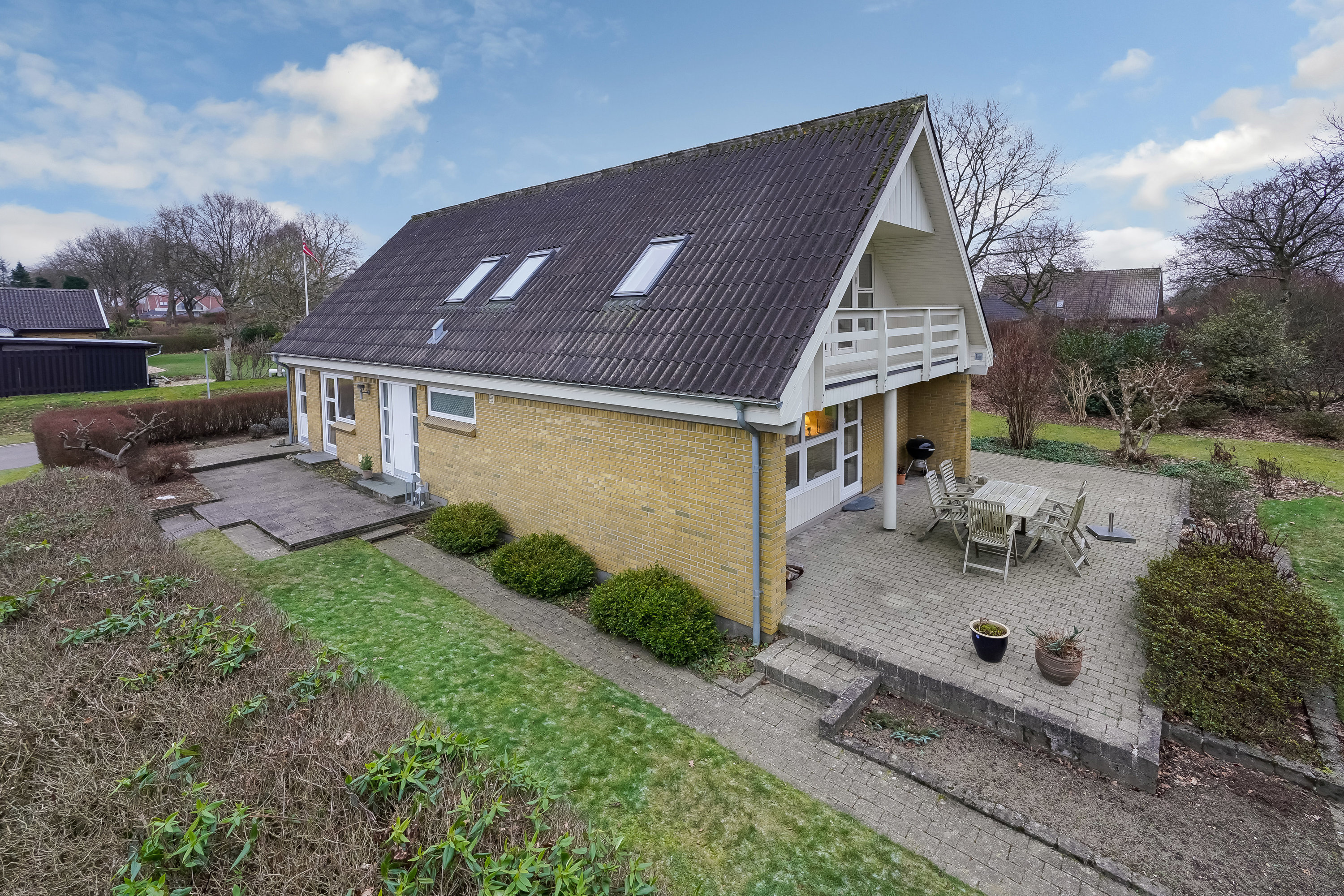 Fremhævet ejendommen billede i fuldskærmstilstand. Billede af Højager 78, 7300 Jelling