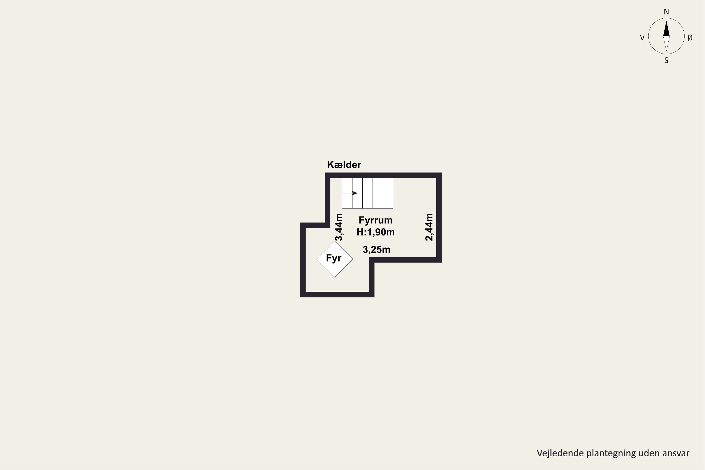 Plantegninger billede af Storegade 4, 8382 Hinnerup