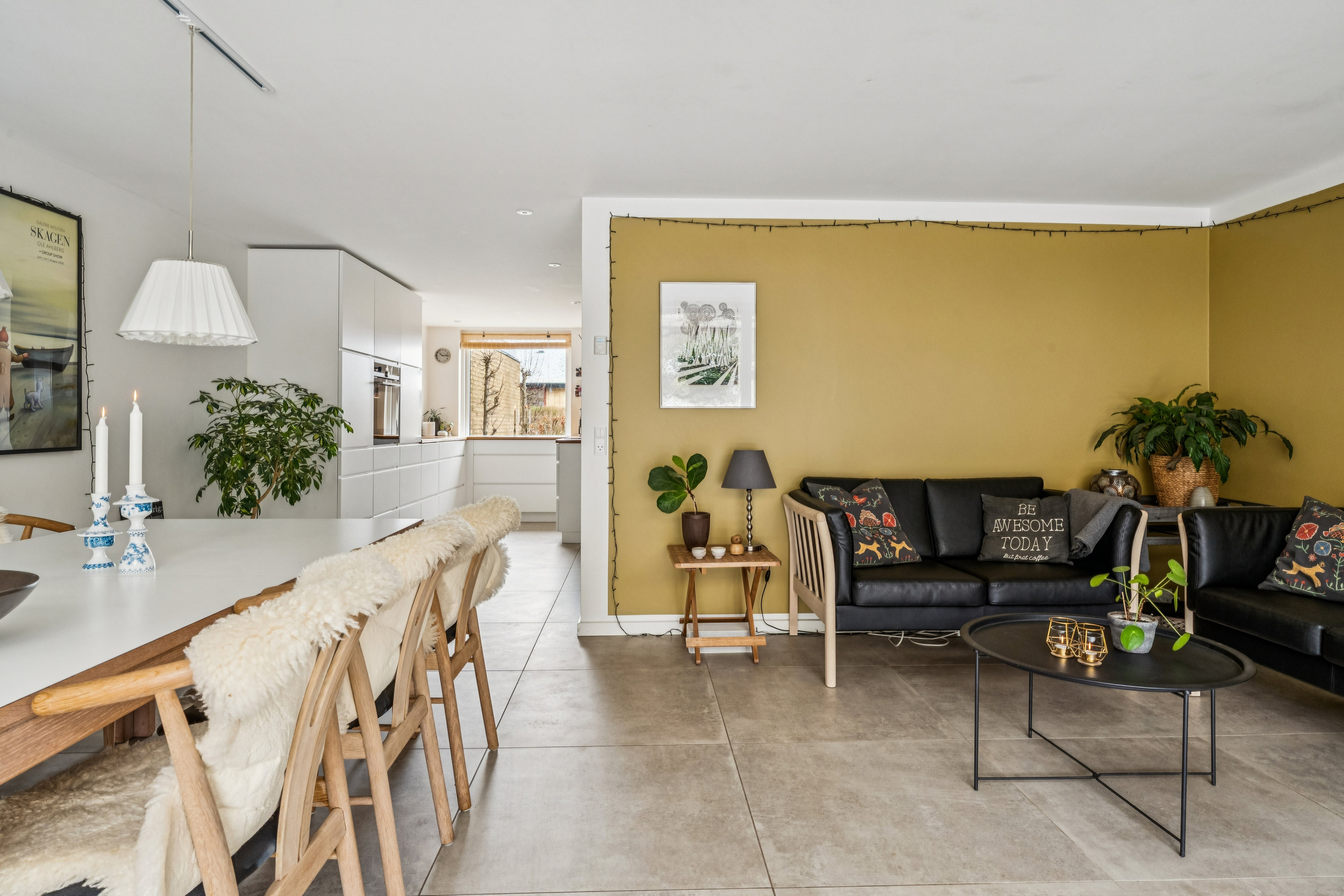 Rækkehus: Stue på Godske Lindenovs Vej 85, Gug, 9210 Aalborg SØ