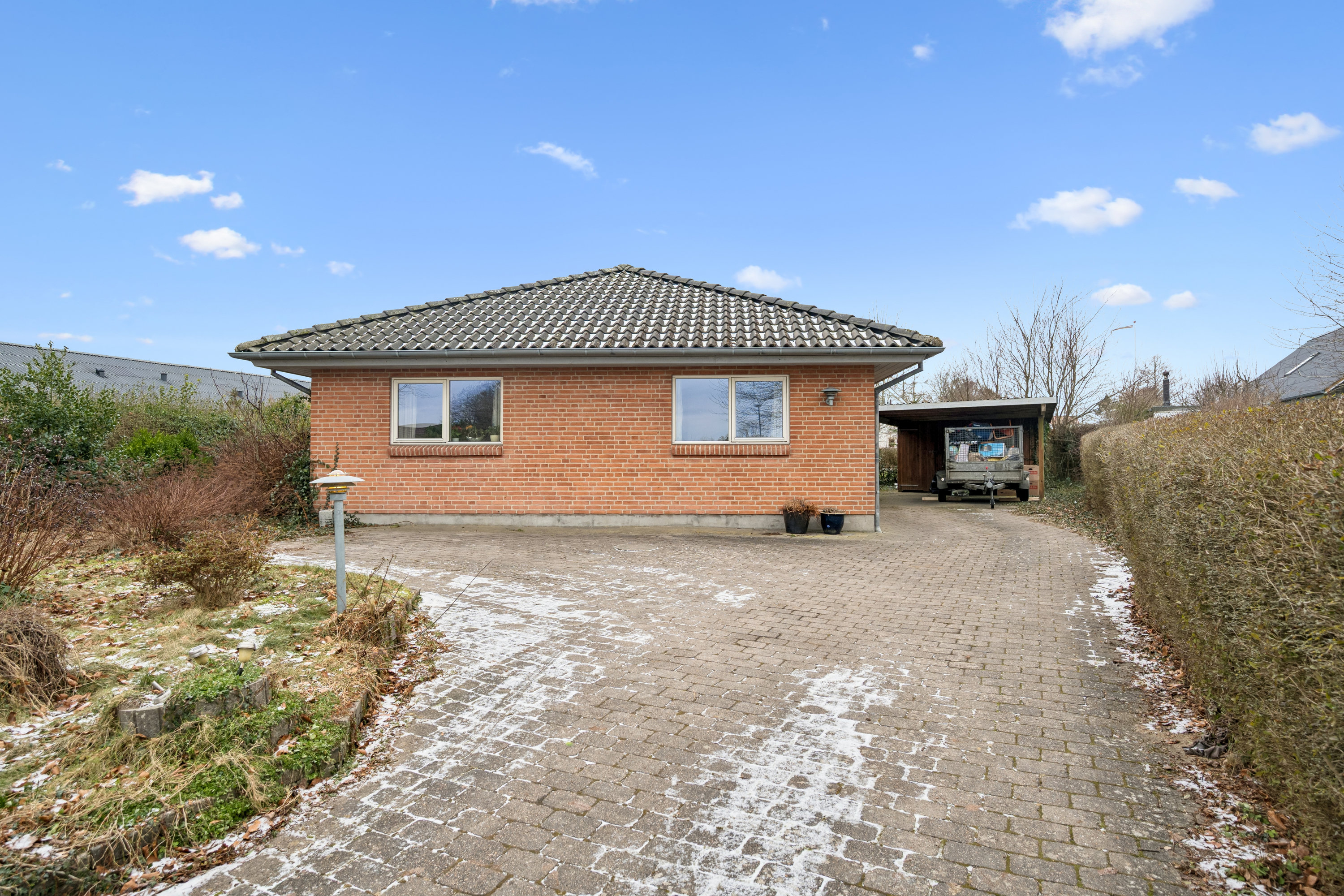 Fremhævet andet billede i fuldskærmstilstand. Billede af Bondagervej 6A, Foldby, 8382 Hinnerup