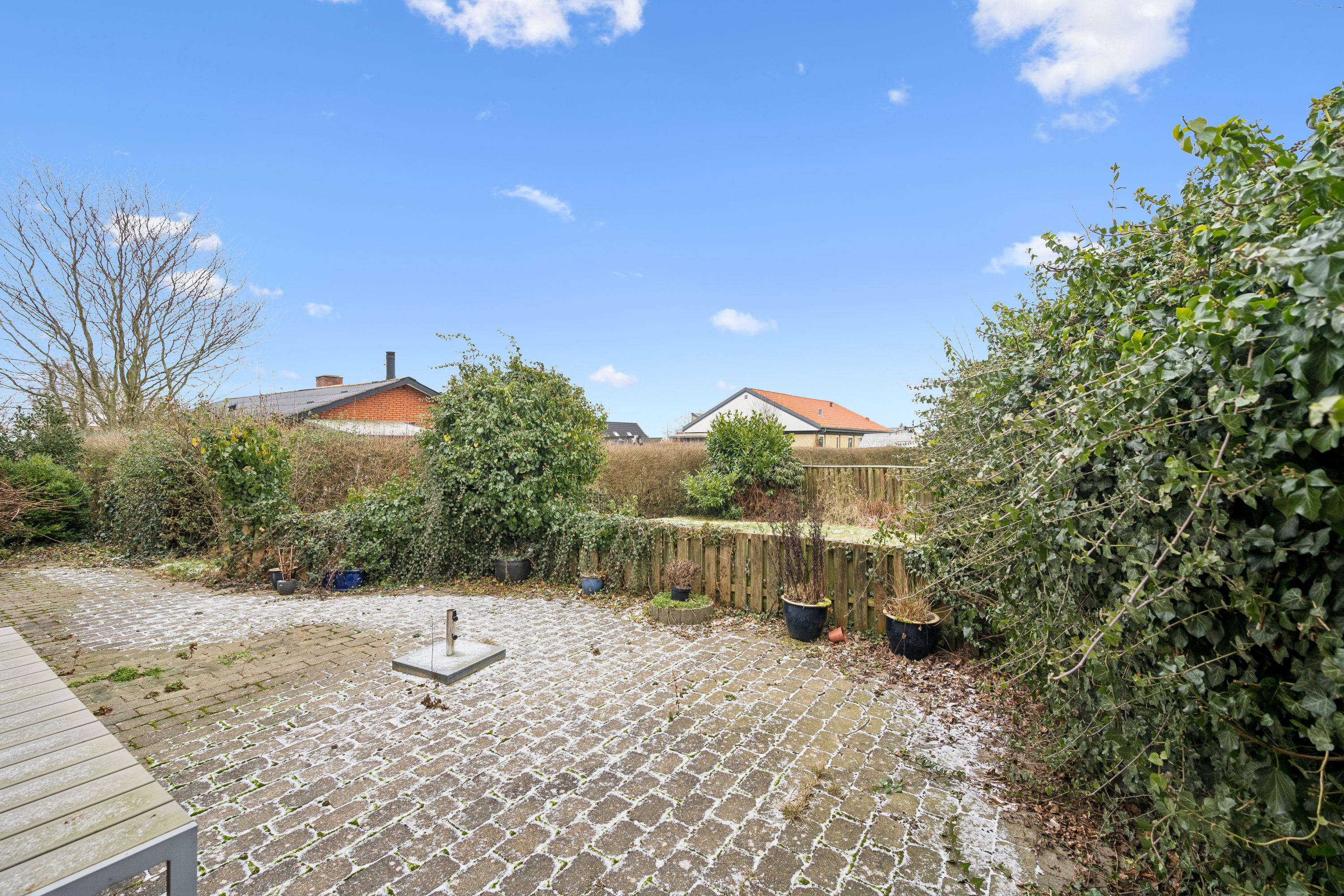 Fremhævet have billede i fuldskærmstilstand. Billede af Bondagervej 6A, Foldby, 8382 Hinnerup