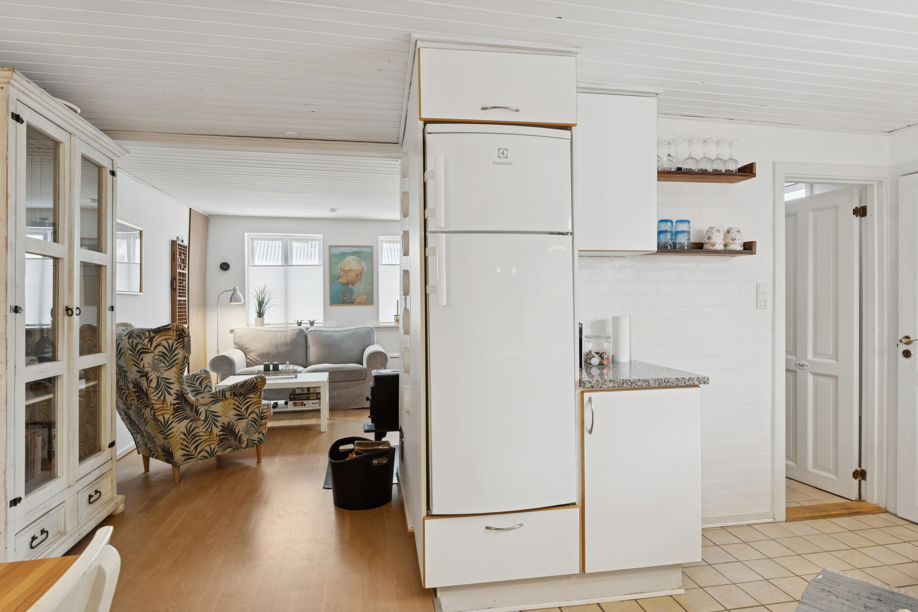 Fremhævet køkken billede i fuldskærmstilstand. Billede af Nørrebro 68, 5900 Rudkøbing